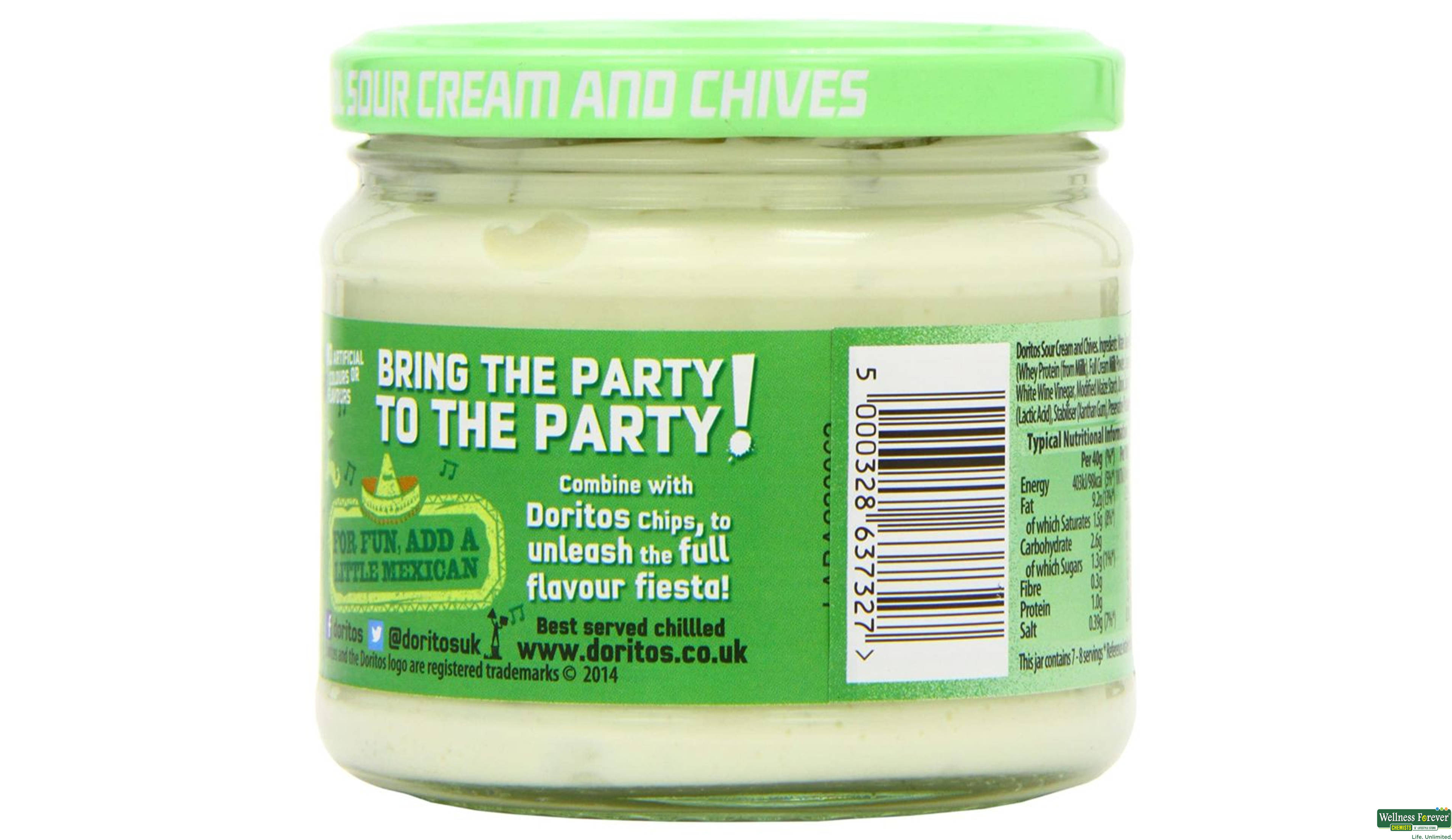DORITOS SOUR CREAM CHIVE DIPS 300GM- 3, 300GM, 