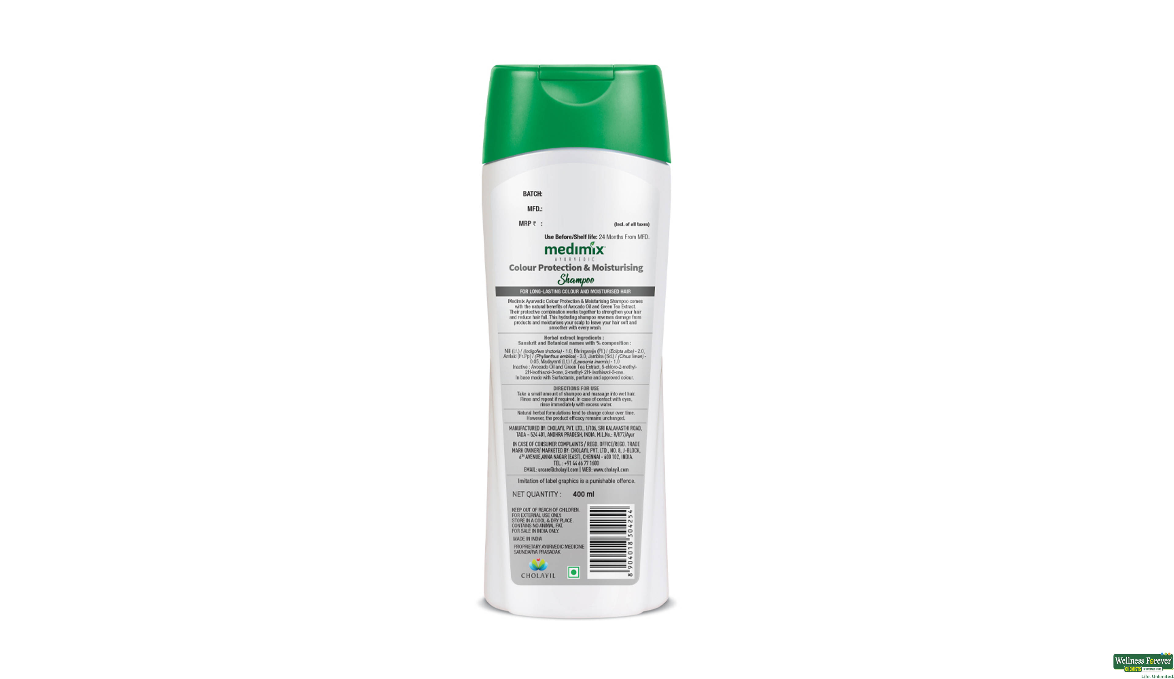MEDIMIX AYUR REVITALISNG AND REPAIR SHMP 400ML- 2, 400ML, 