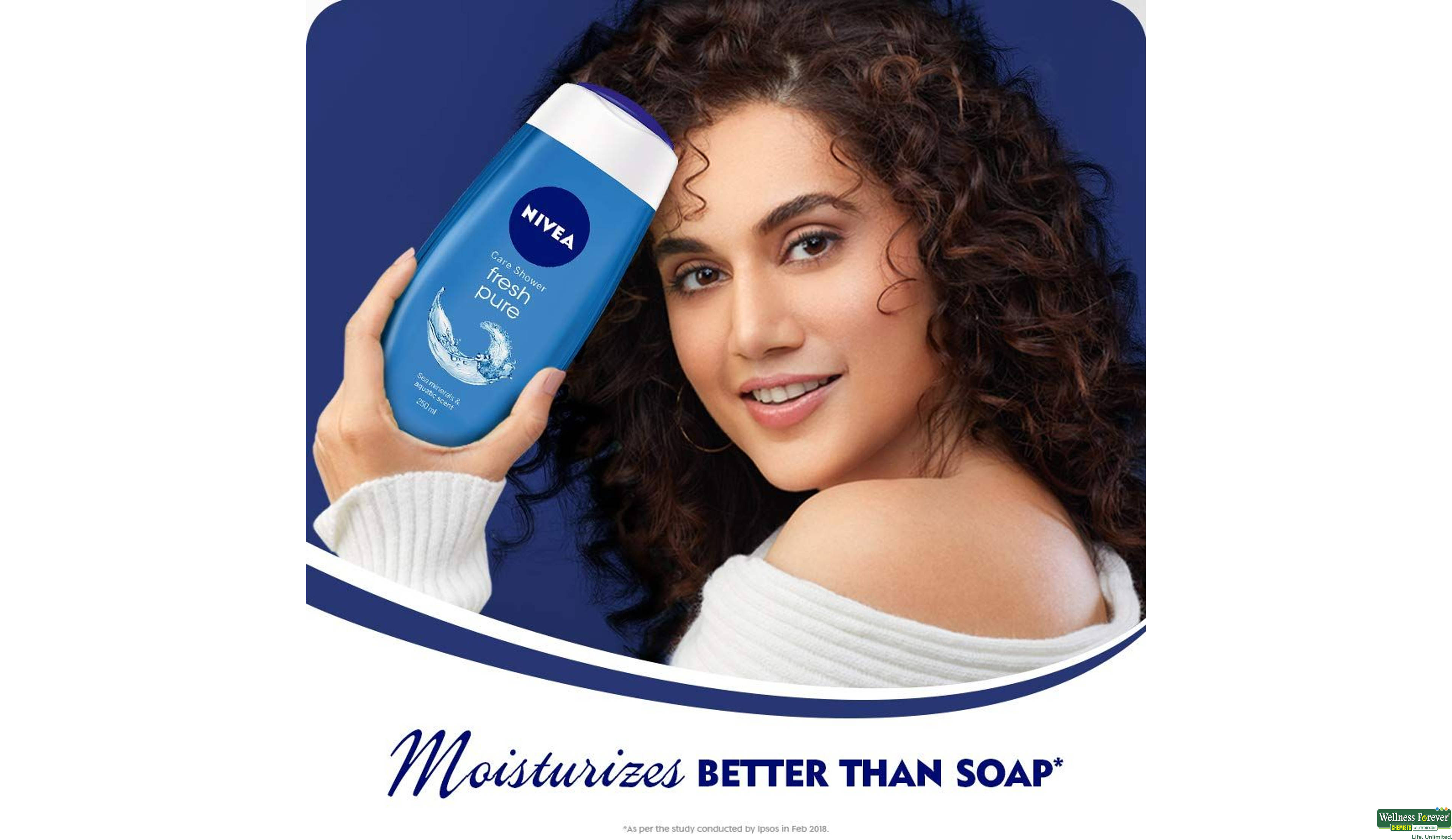 NIVEA FRESH PURE S/GEL 250ML- 2, 250ML, 