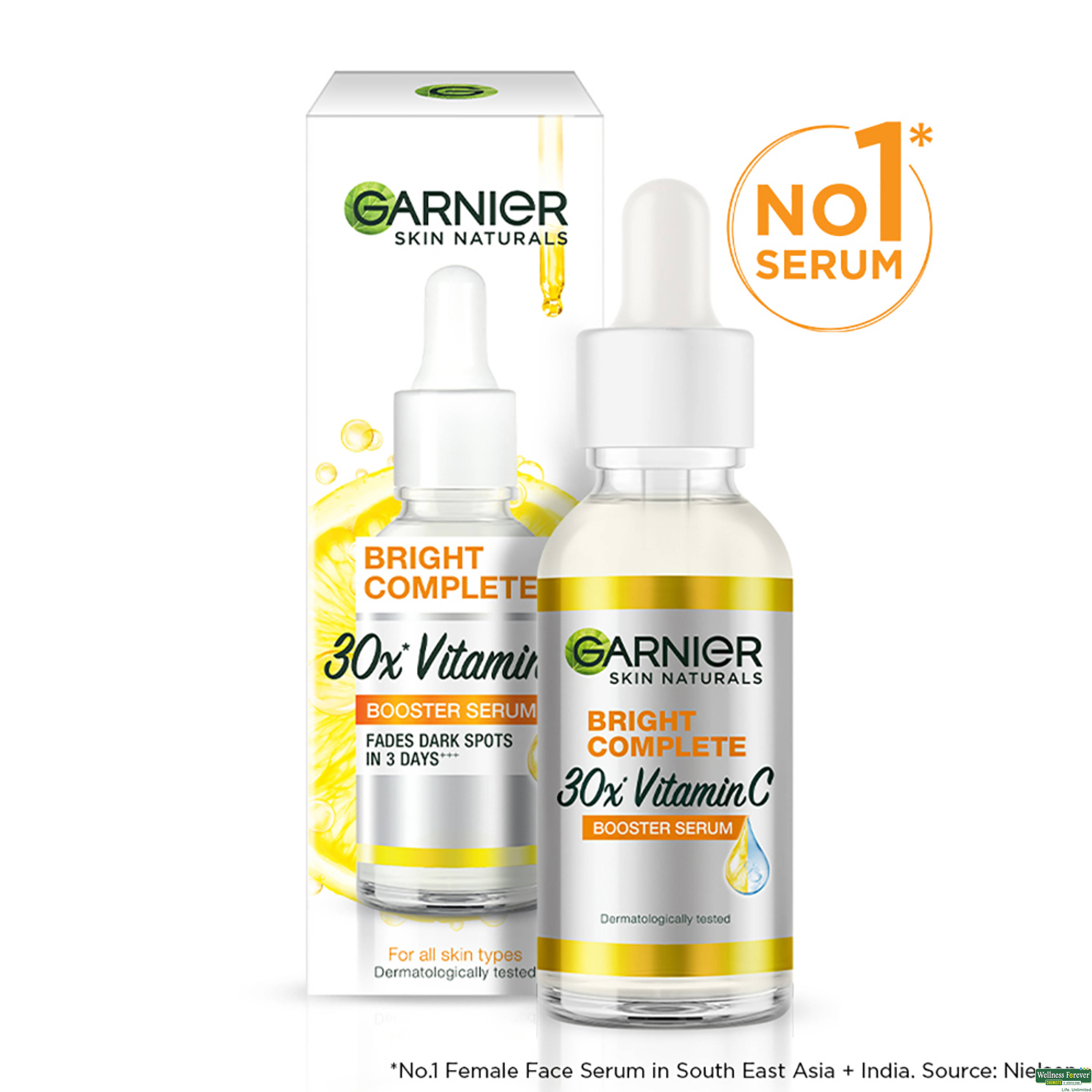 Garnier Light Complete VITAMIN C Booster Face Serum 30ml-image