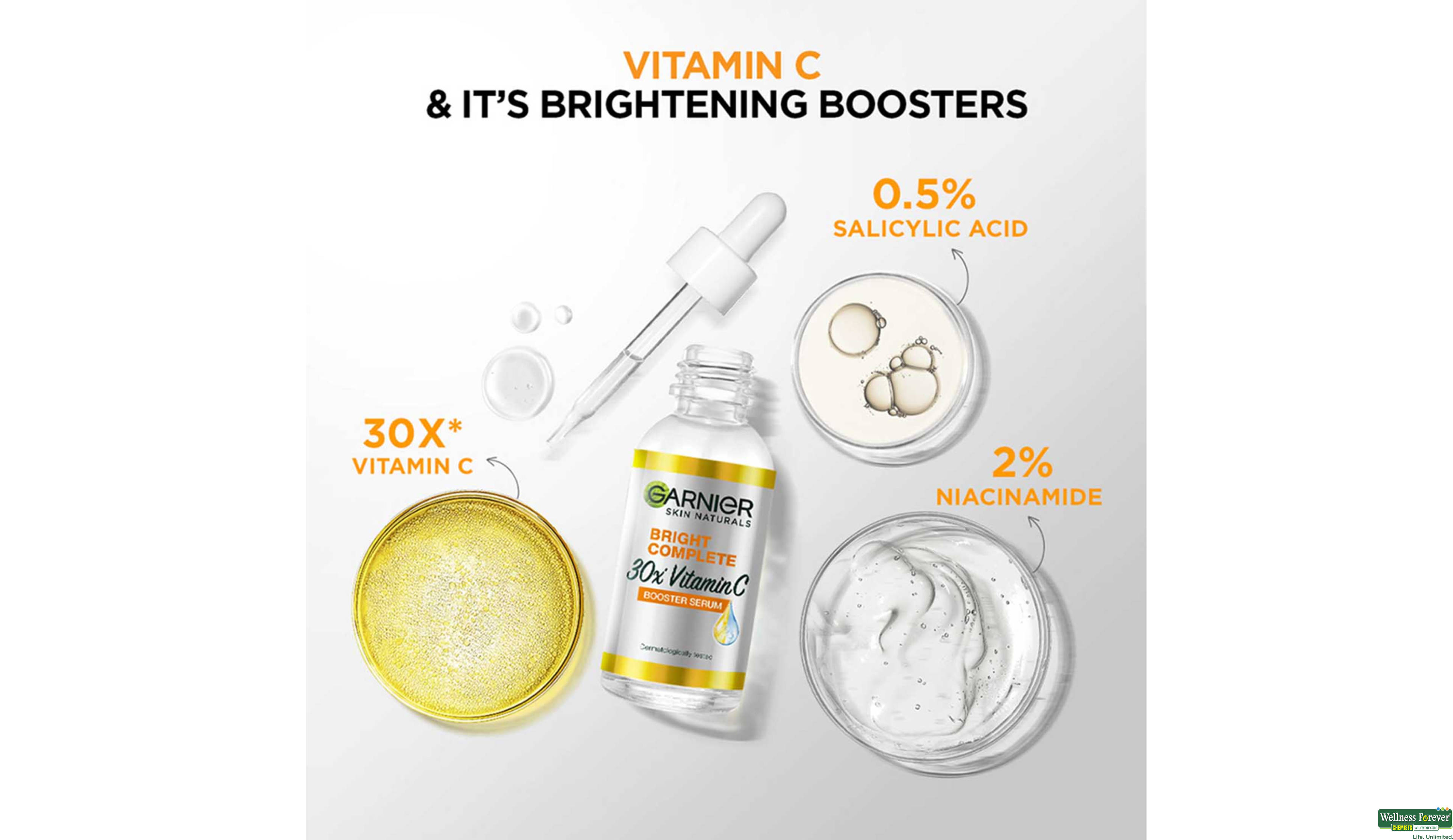 GARN F/SERUM VIT-C LEMON 30ML- 5, 30ML, 
