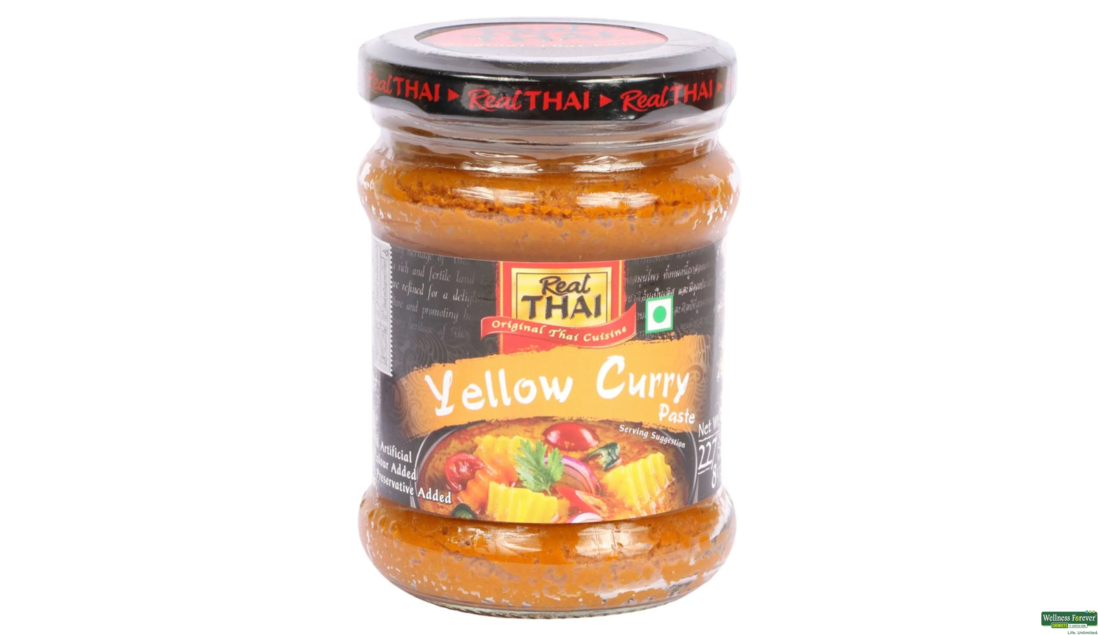 REAL THAI YELLOW CURRY PASTE 227GM- 1, 227GM, null