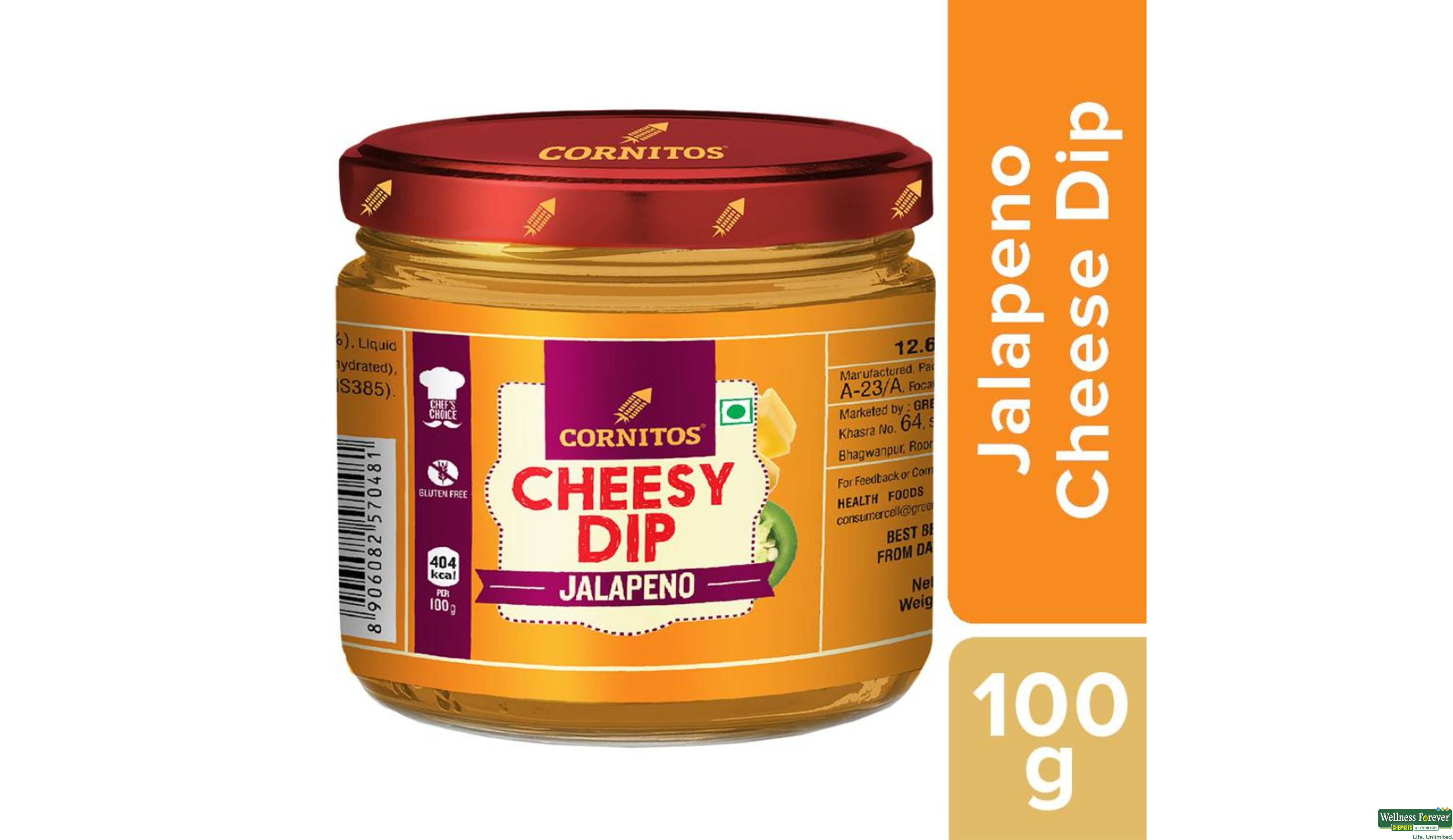 CORNITOS JALAPENO NACHOS DIP 70GM- 1, 70GM, 