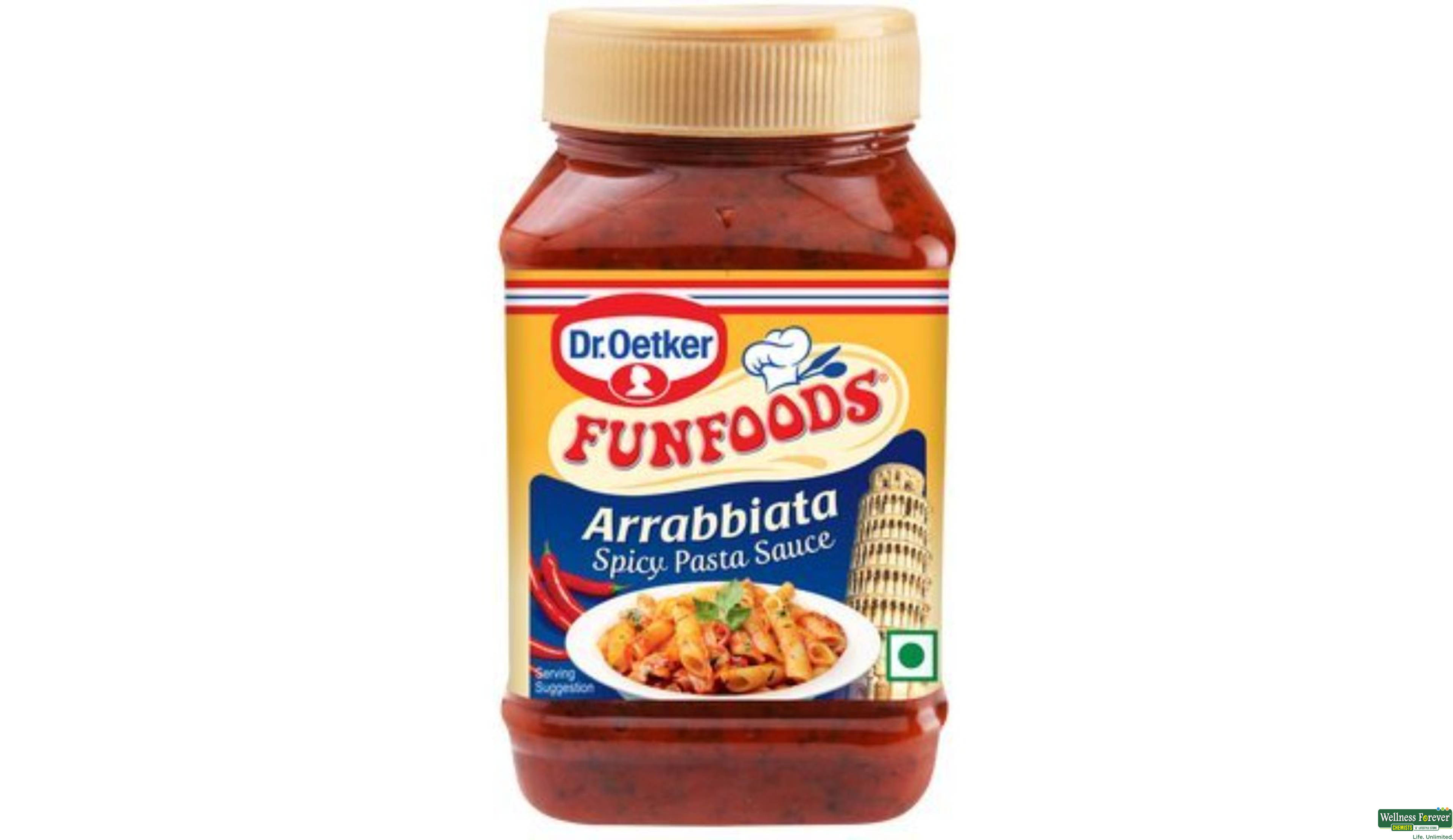 FUNFOODS ARRABBIATA PASTA SAUCE 325GM- 1, 325GM, 