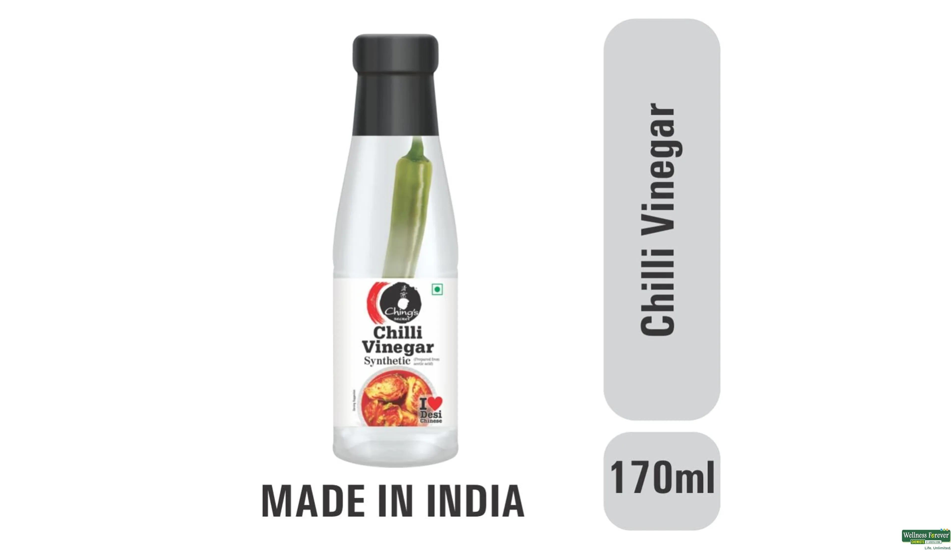 CHINGS CHILLI VINEGAR 170ML- 1, 170ML, 