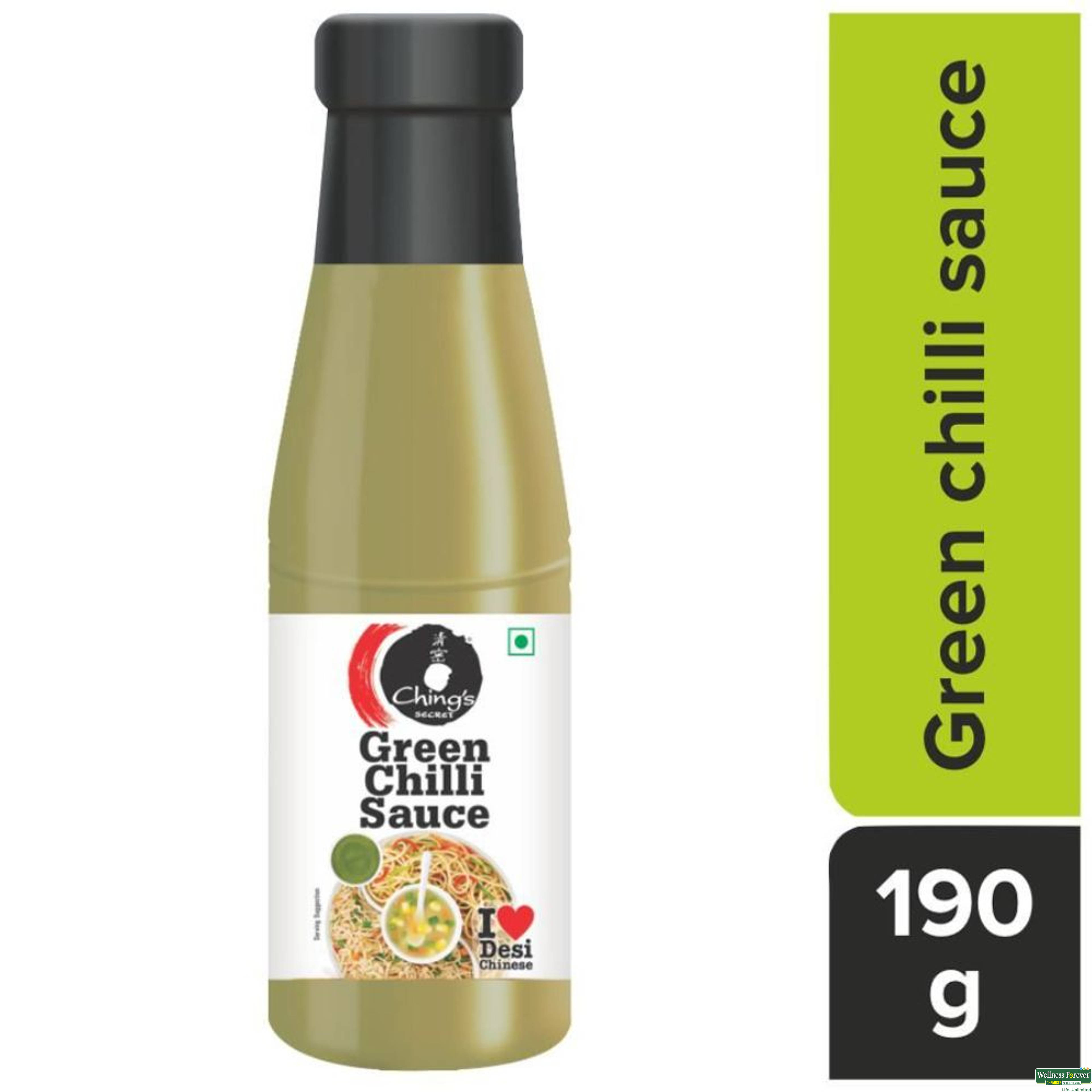 Chings Green Chilli Sauce 190Gm-image