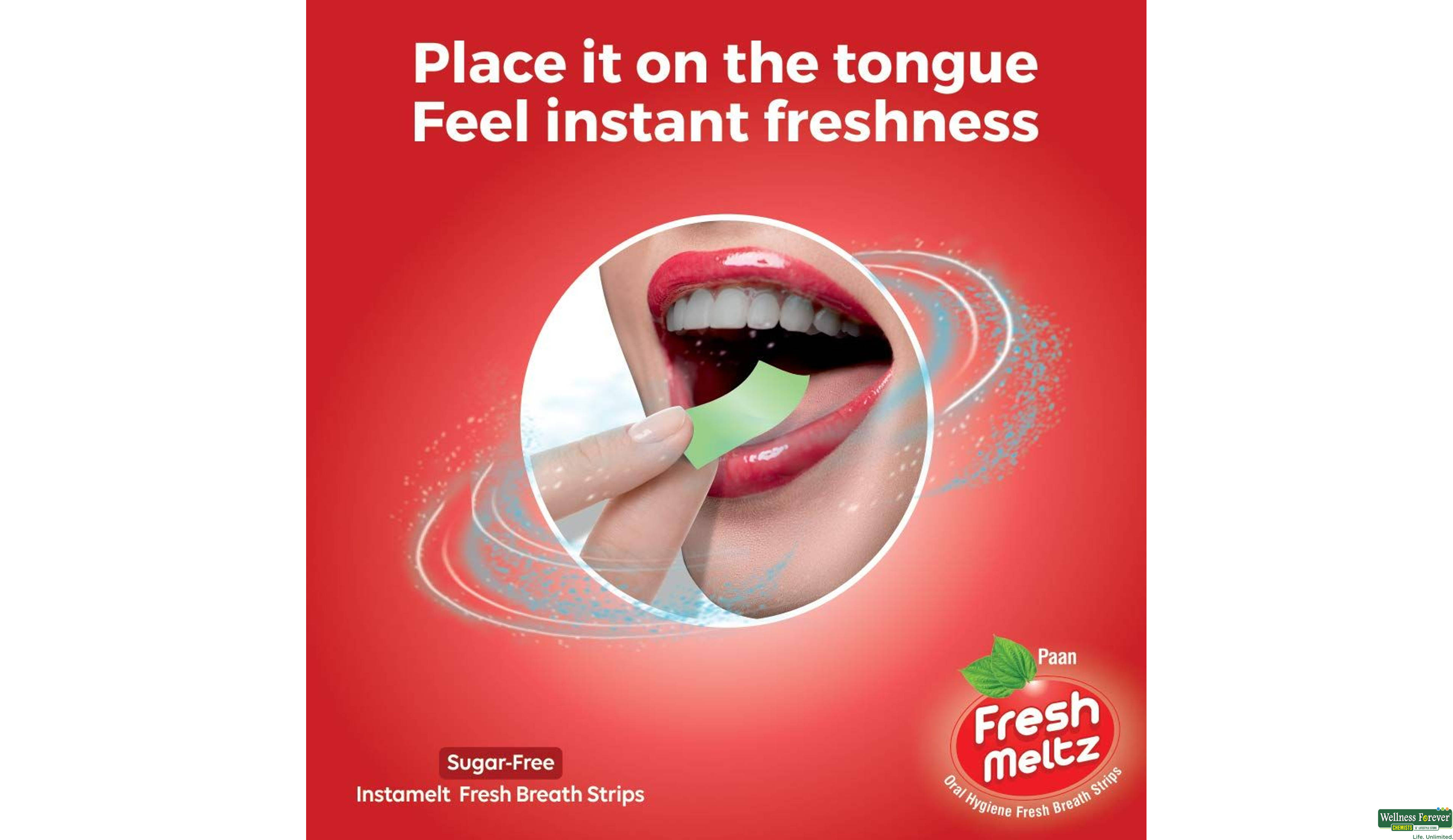 FRESH MELTZ PAAN STRIPS 25PC- 5, 25PC, 