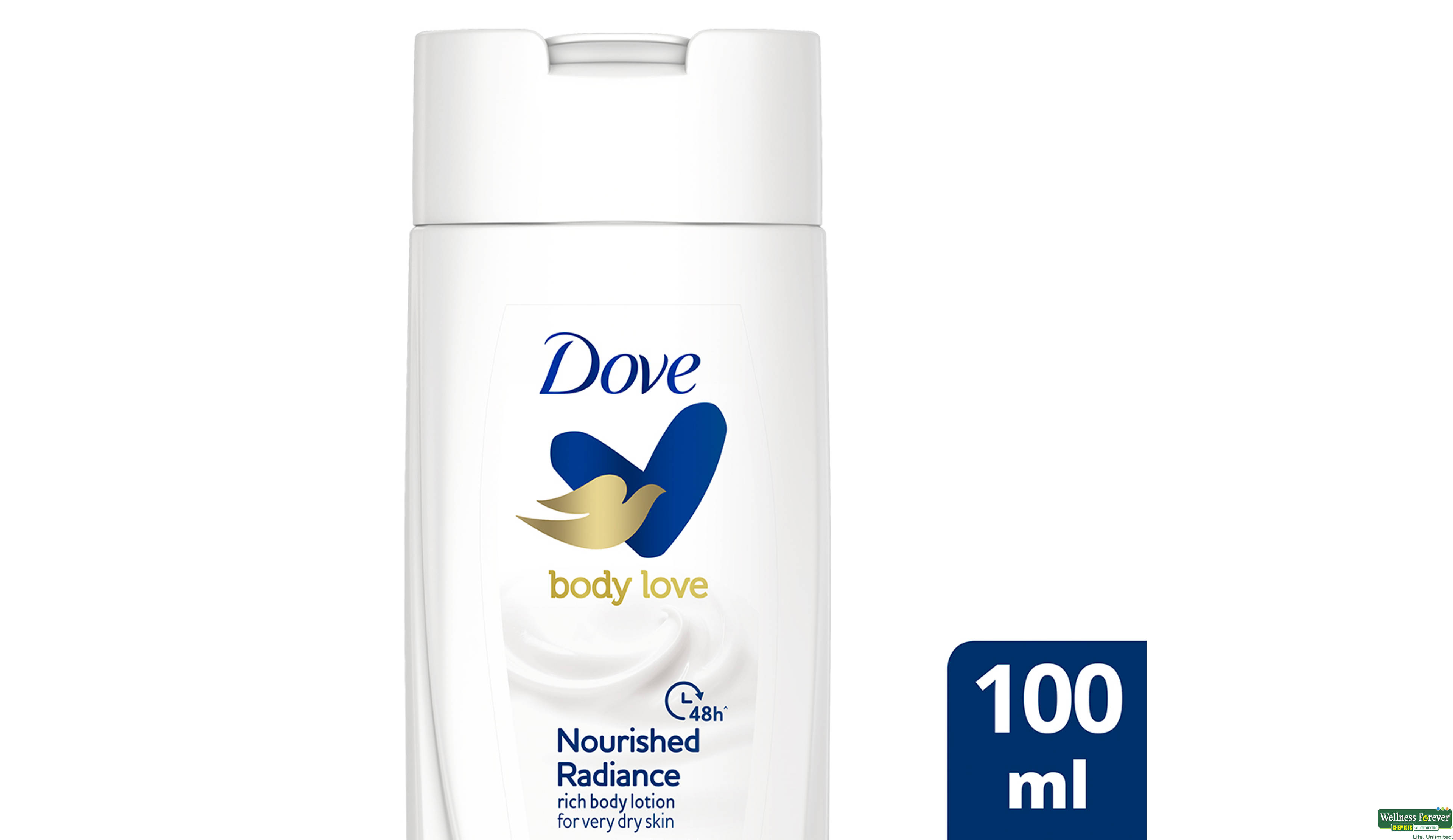 DOVE NOUR RADIANCE RICH BODY LOTION 100ML- 1, 100ML, 