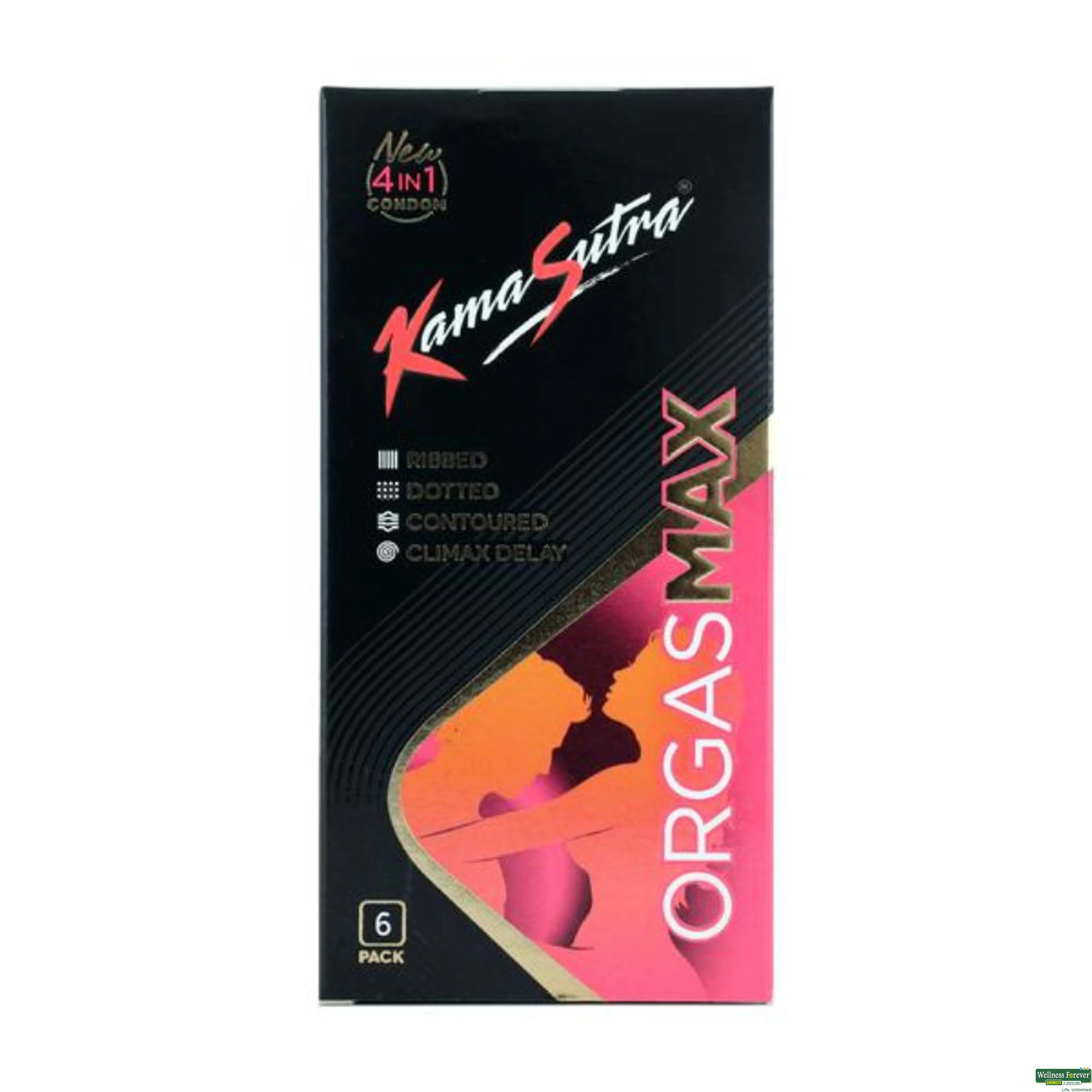 KS CONDOM ORGASMAX 6PC -image