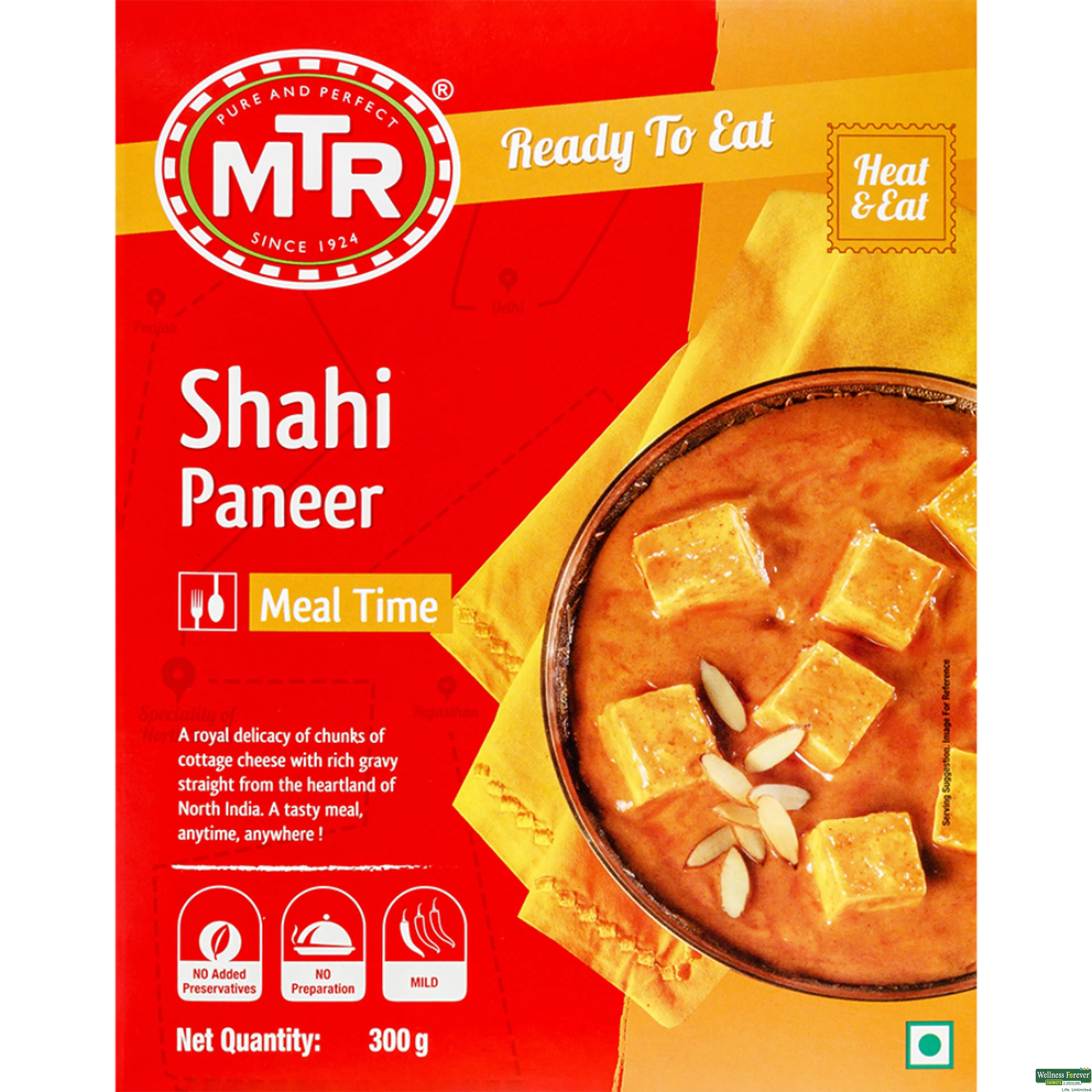 MTR SHAHI PANEER 300GM-image