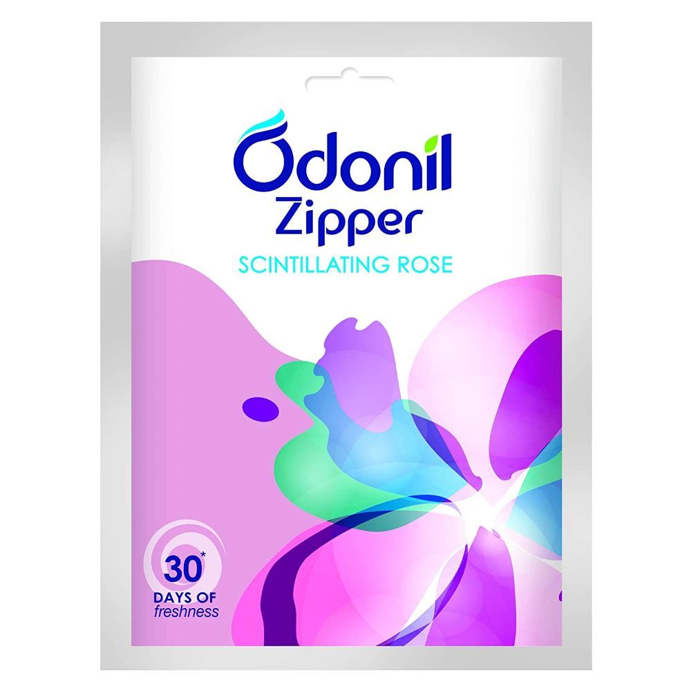 Buy Odonil Nature Zipper Air Freshener, Scintillating Rose, 10 g