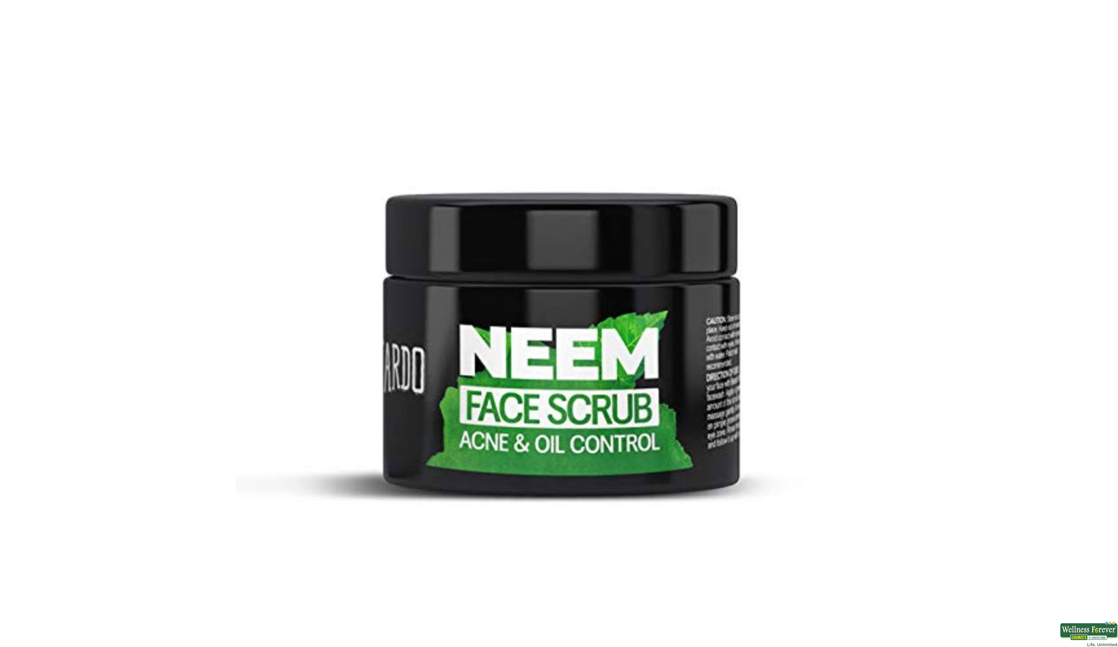 BEARDO NEEM FACE SCRUB 100GM- 2, 100GM, 