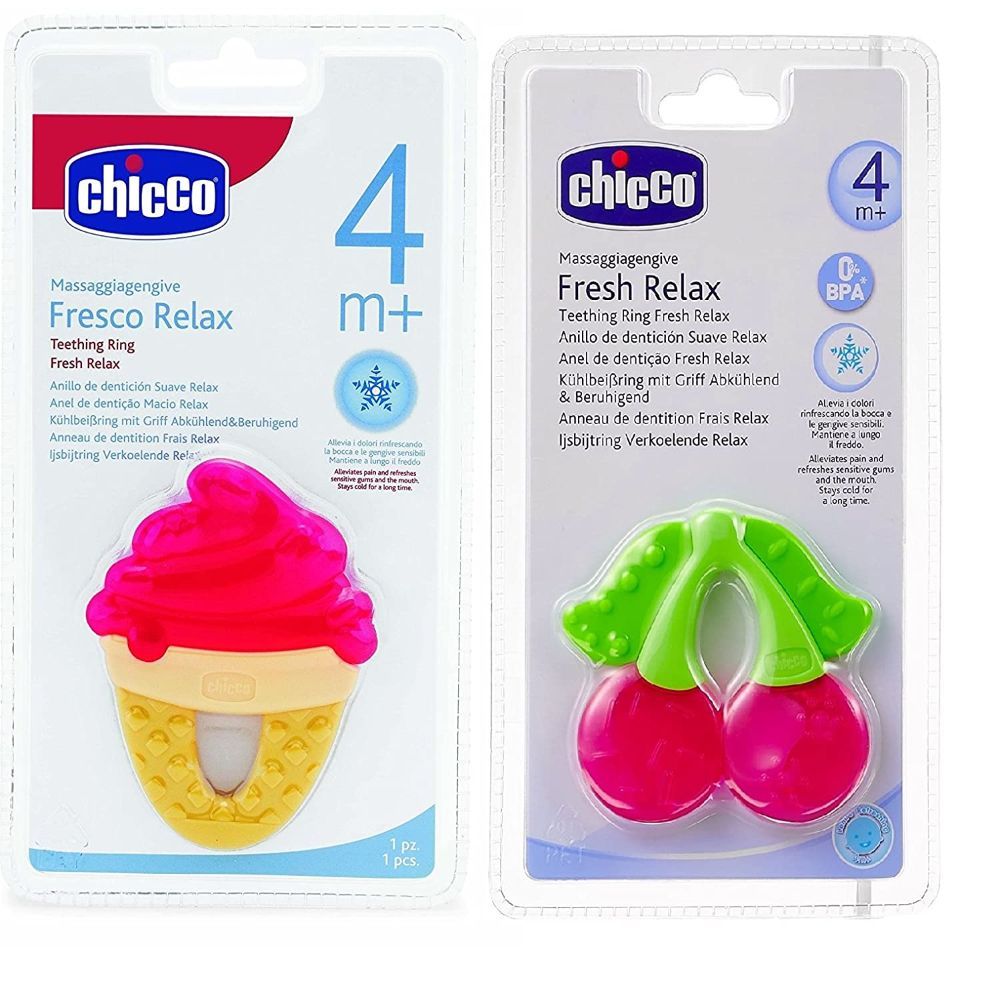 Ice teething shop ring