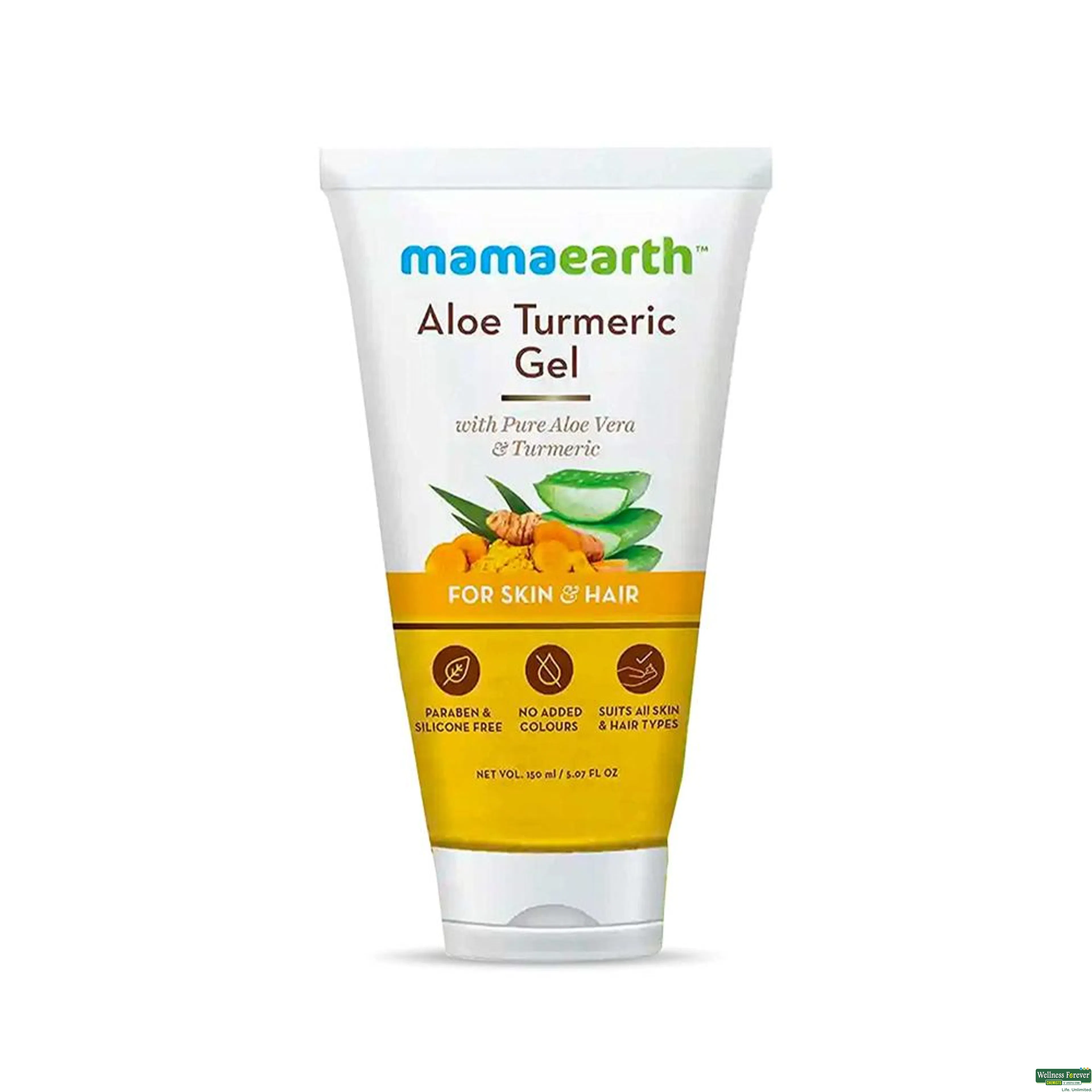 MAMAEARTH GEL ALOE TURMERIC 150ML-image