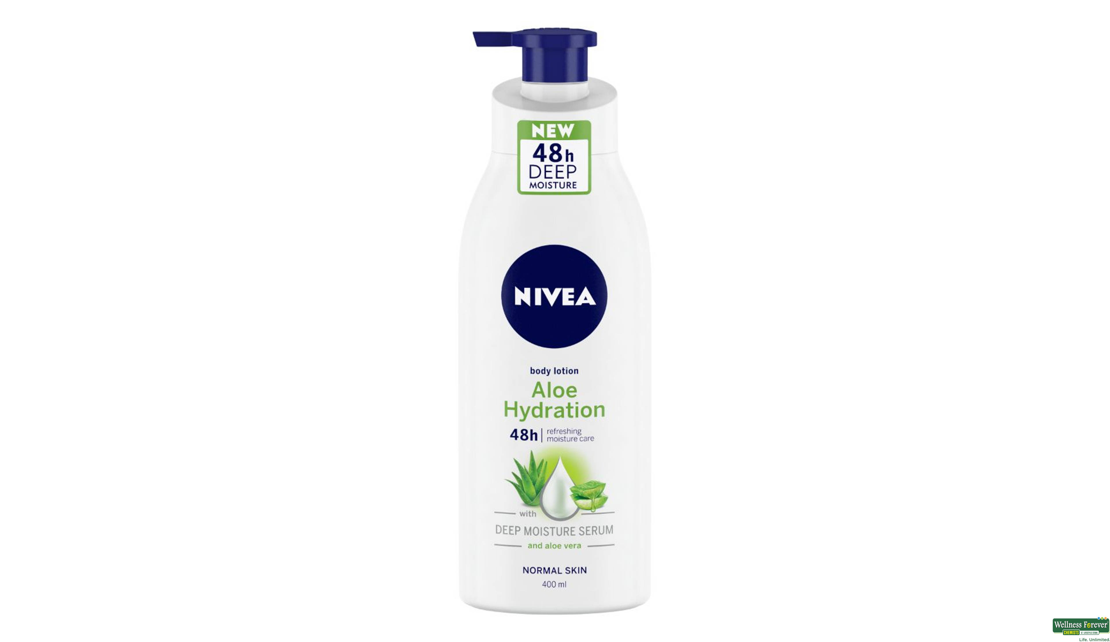 NIVEA BODY LTN ALOE HYDRATION 400ML- 1, 400ML, 