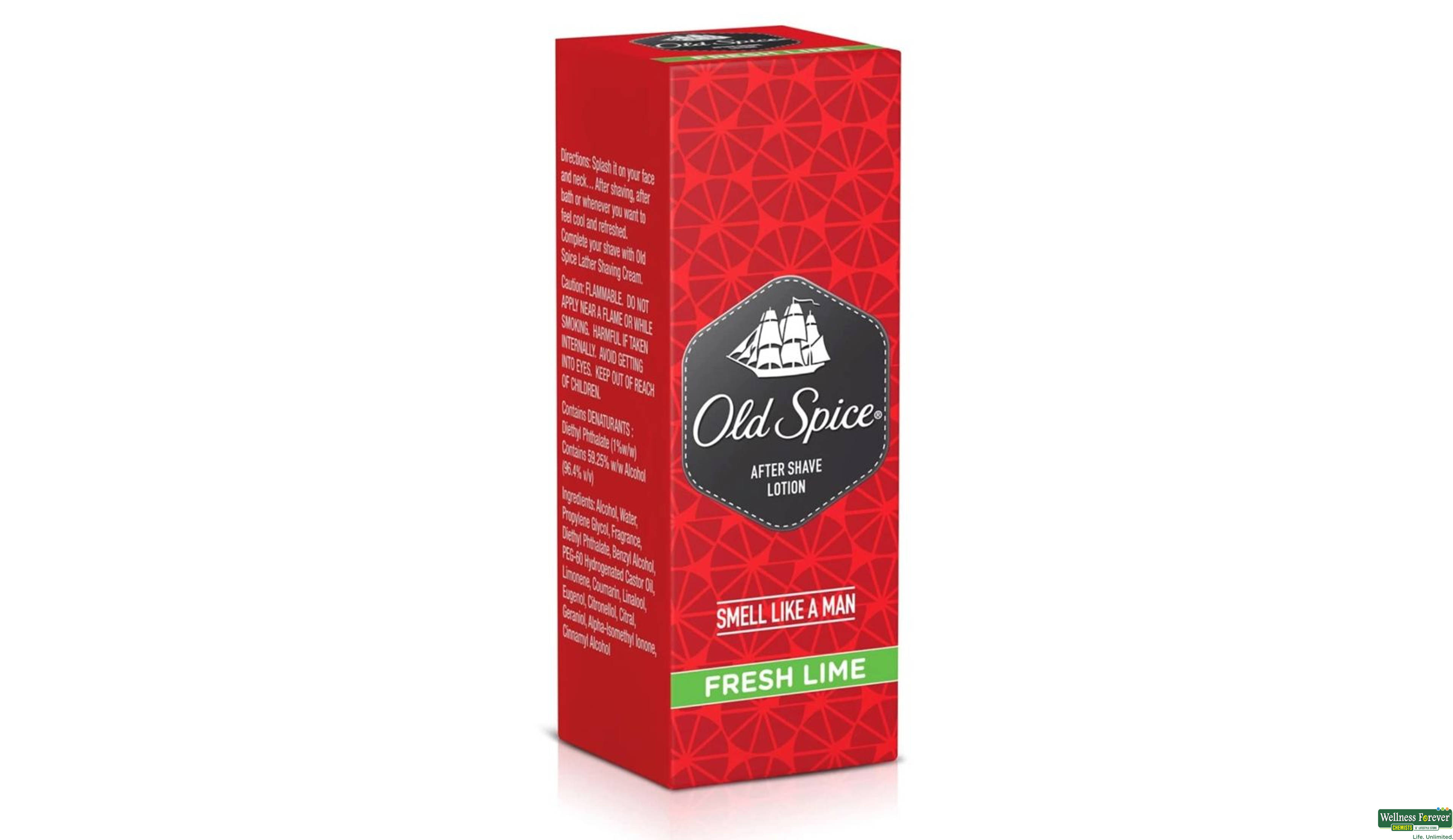 OLD SPICE AFTER SHAVBE LOTION FRESH LIME 150ML- 4, 150ML, 