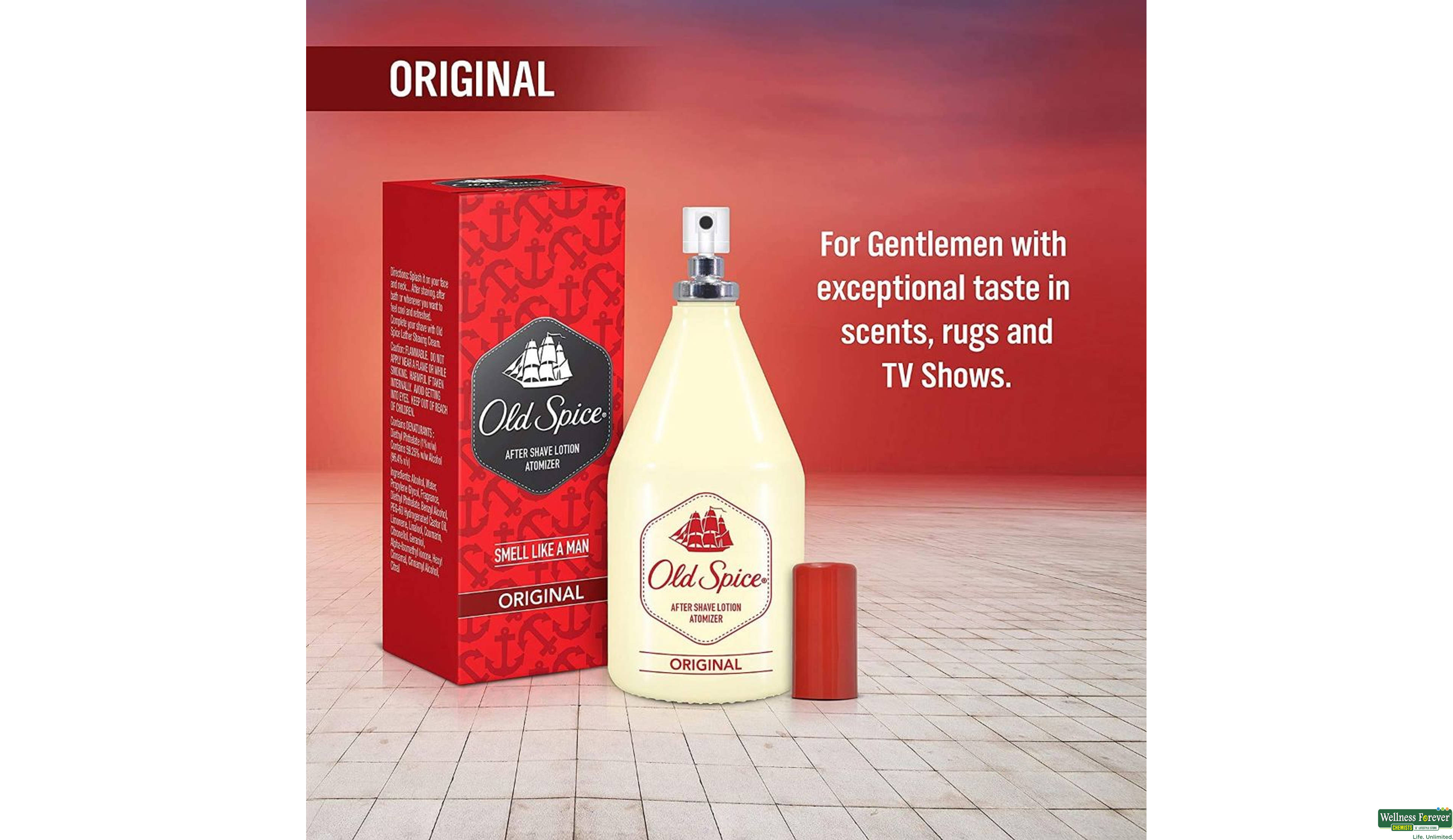 OLD SPICE AFTER SHAVBE LOTION ORIGINAL 150ML- 3, 150ML, 