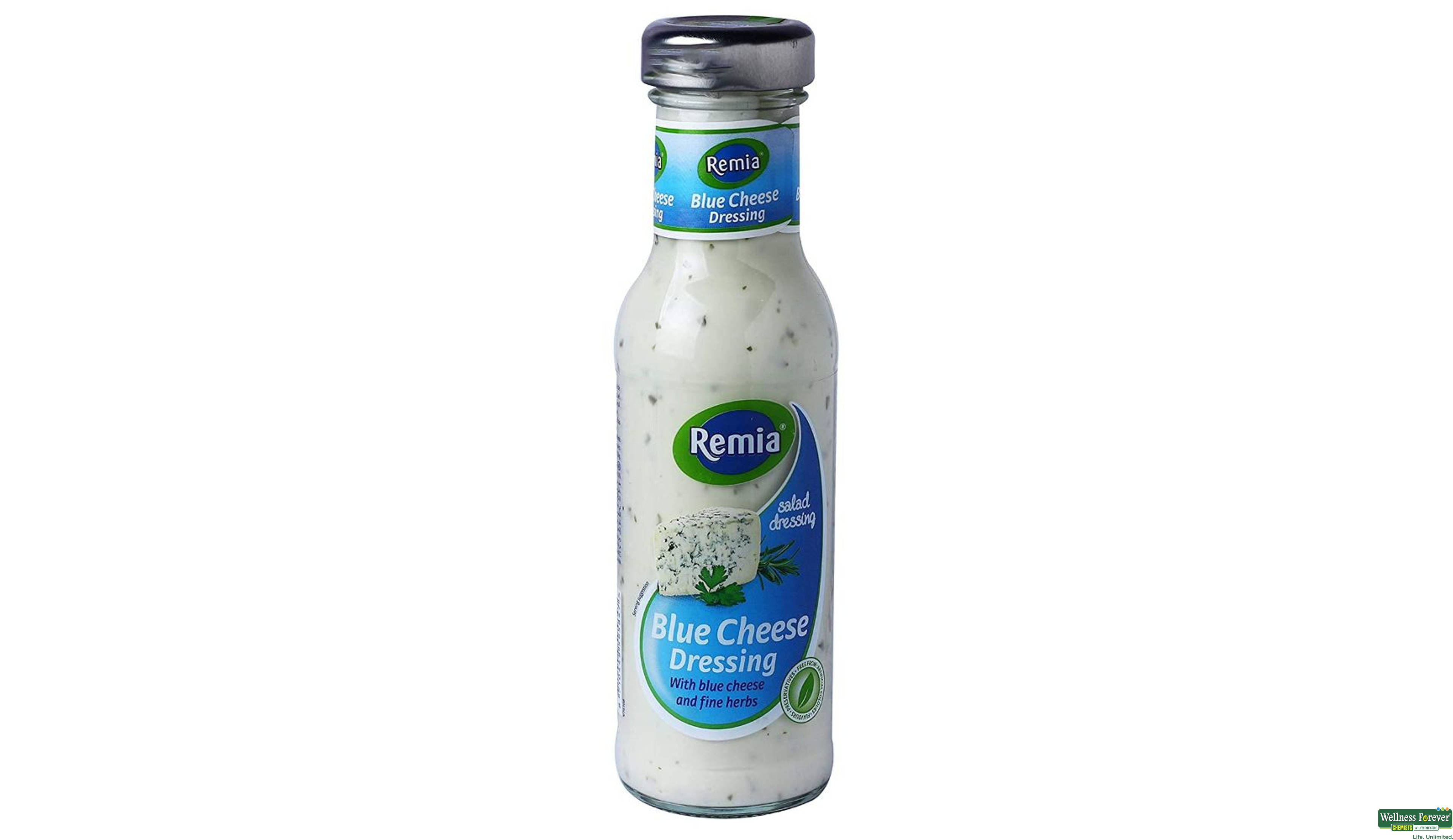 REMIA SALAD DRESSINF BLUE CHEESE DRESSING 250ML- 1, 250ML, null