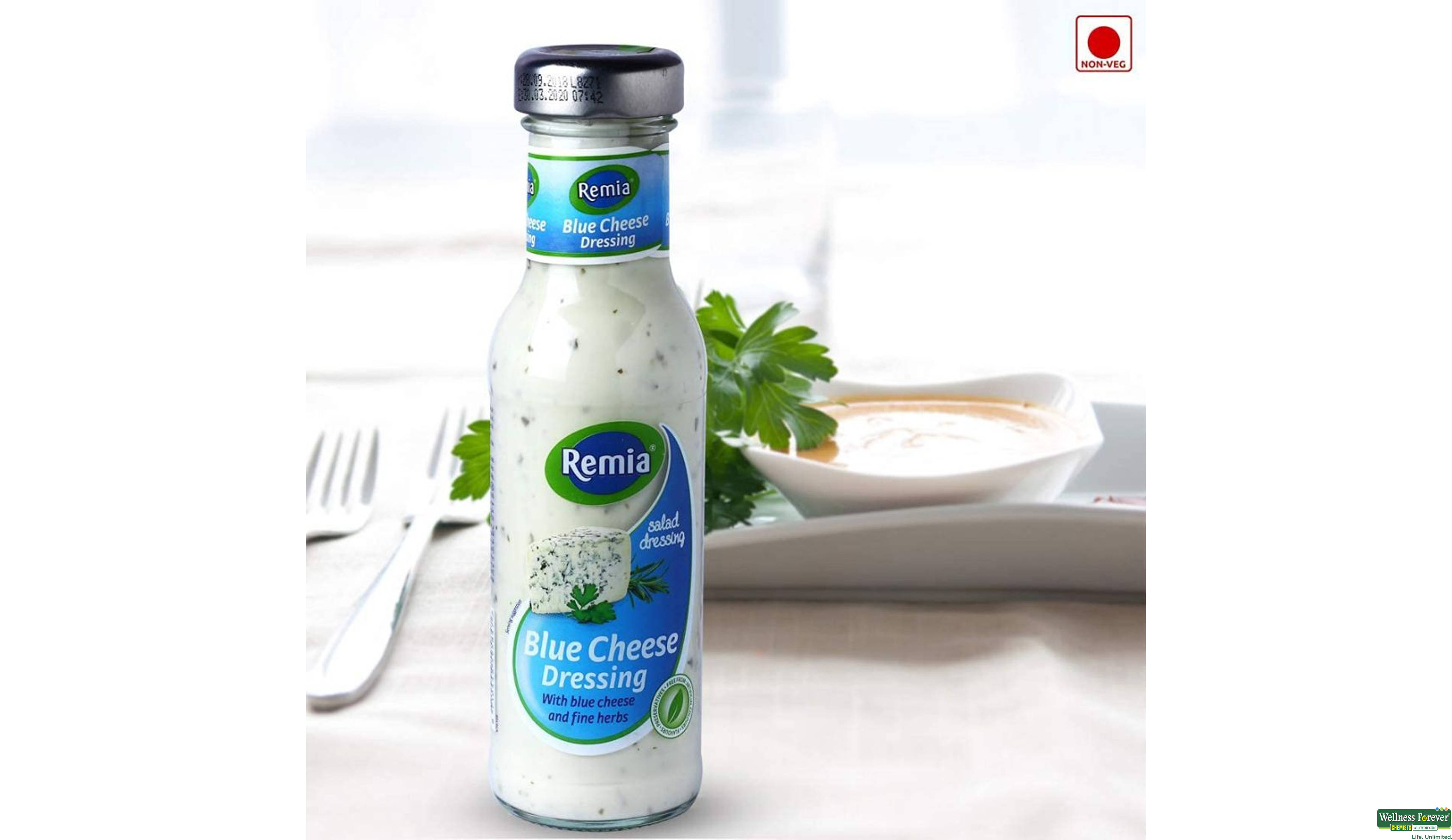 REMIA SALAD DRESSINF BLUE CHEESE DRESSING 250ML- 3, 250ML, null