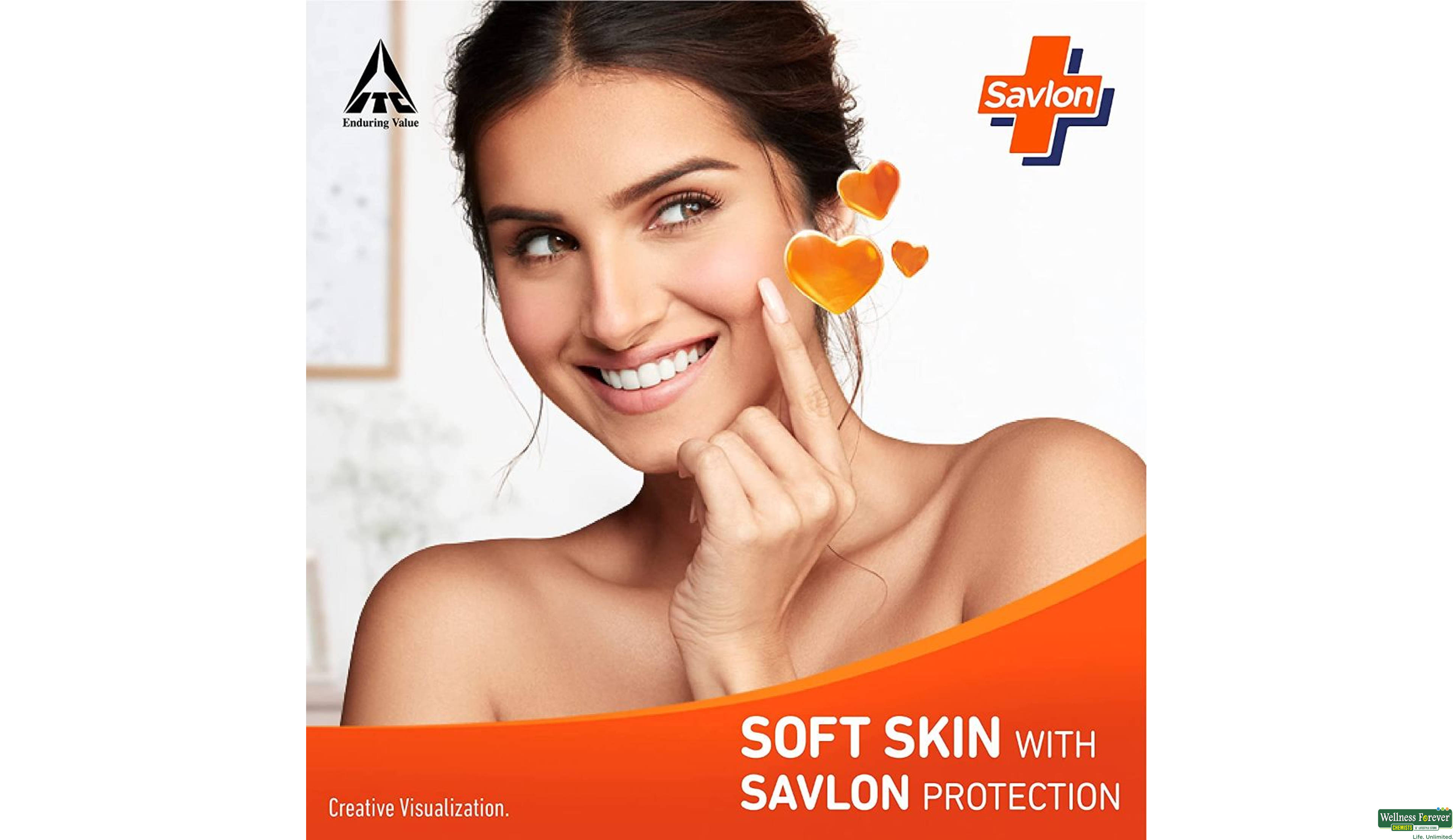 SAVLON SOAP GLYCERIN 125GM- 2, 125GM, null