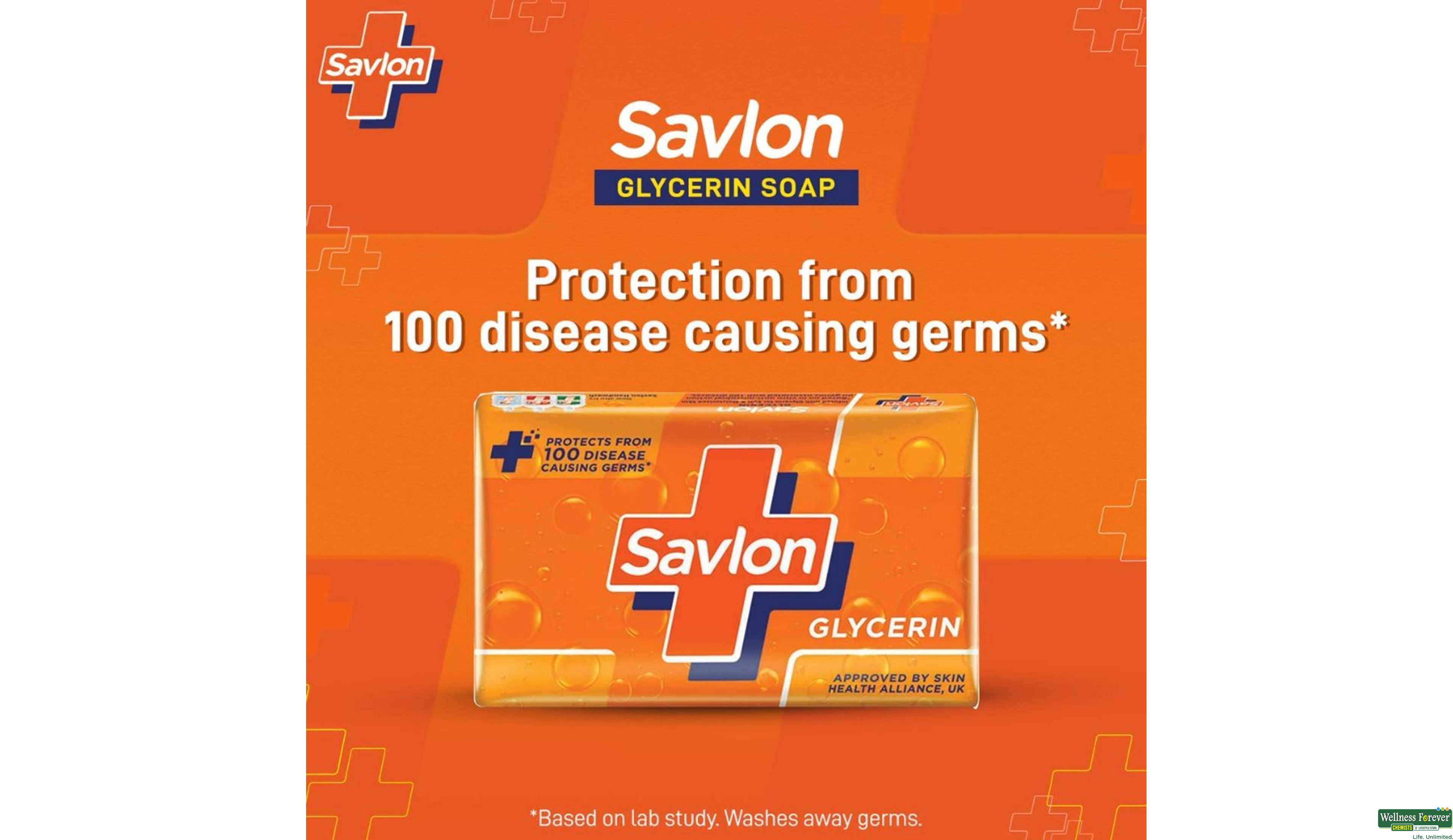 SAVLON SOAP GLYCERIN 75GM- 4, 75GM, null