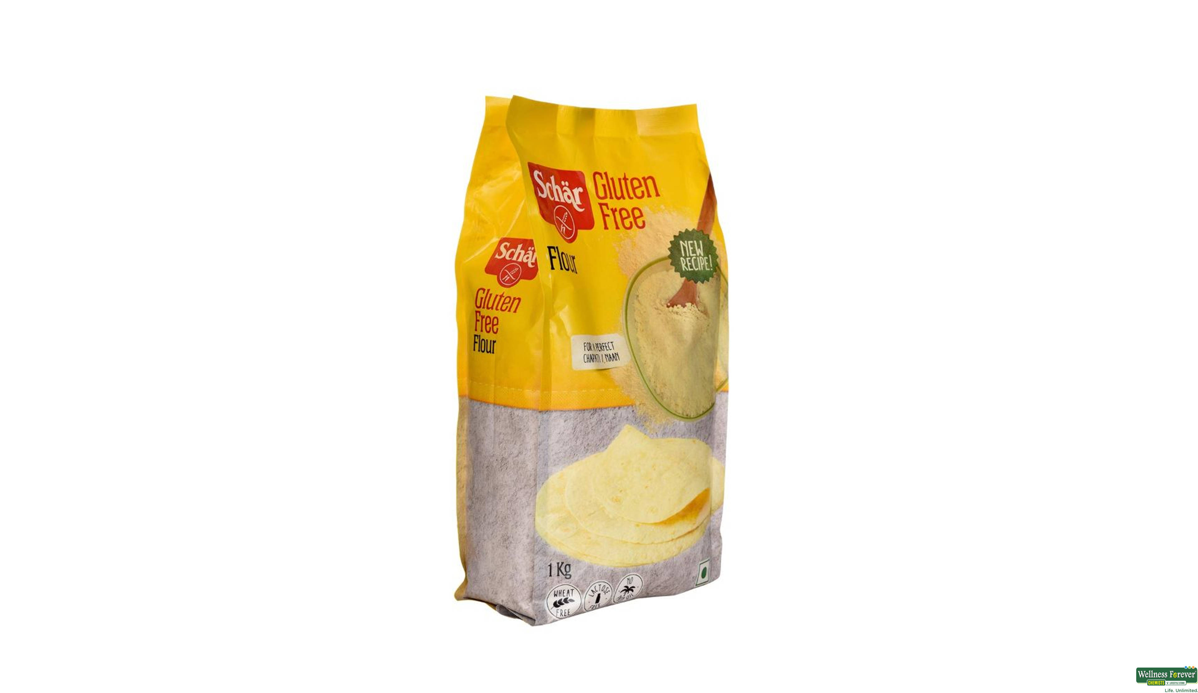 SCHAR FLOUR GLUTEN FREE 1KG- 3, 1KG, null