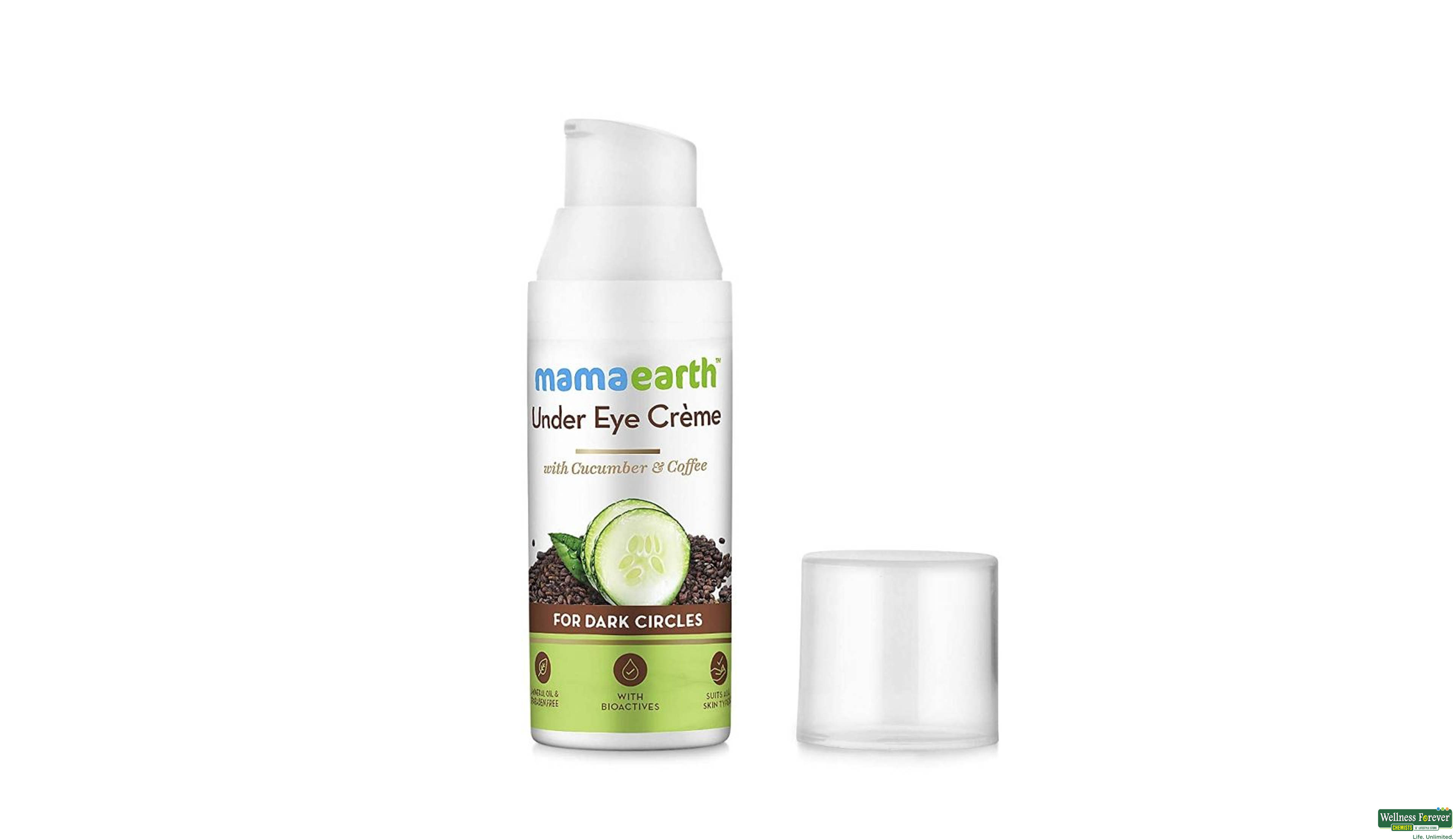 MAMAEARTH UNDER EYE CREME 50GM- 3, 50GM, 