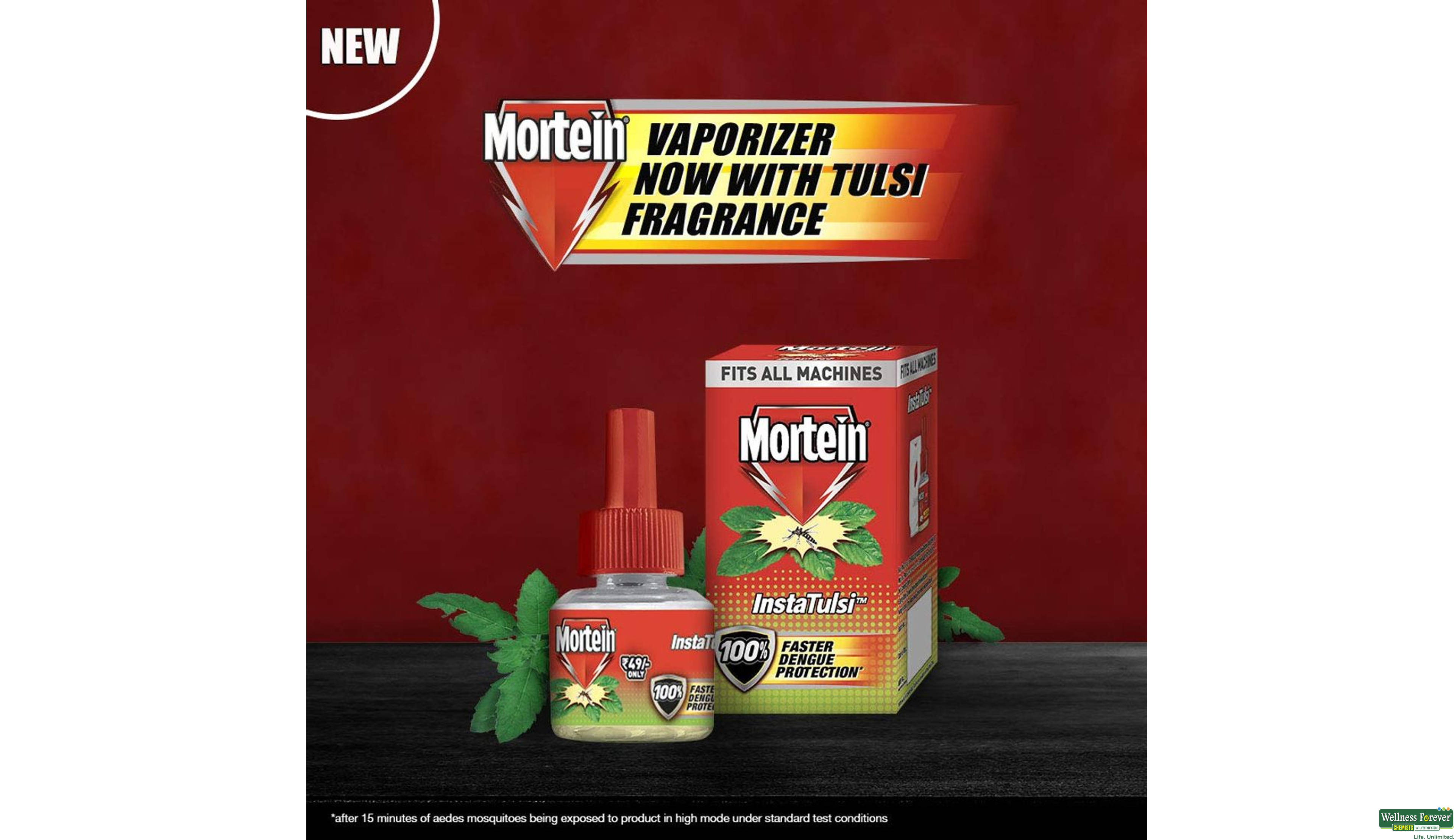 MORTEIN INSTA TULSI REFIL 35ML- 6, 35ML, 