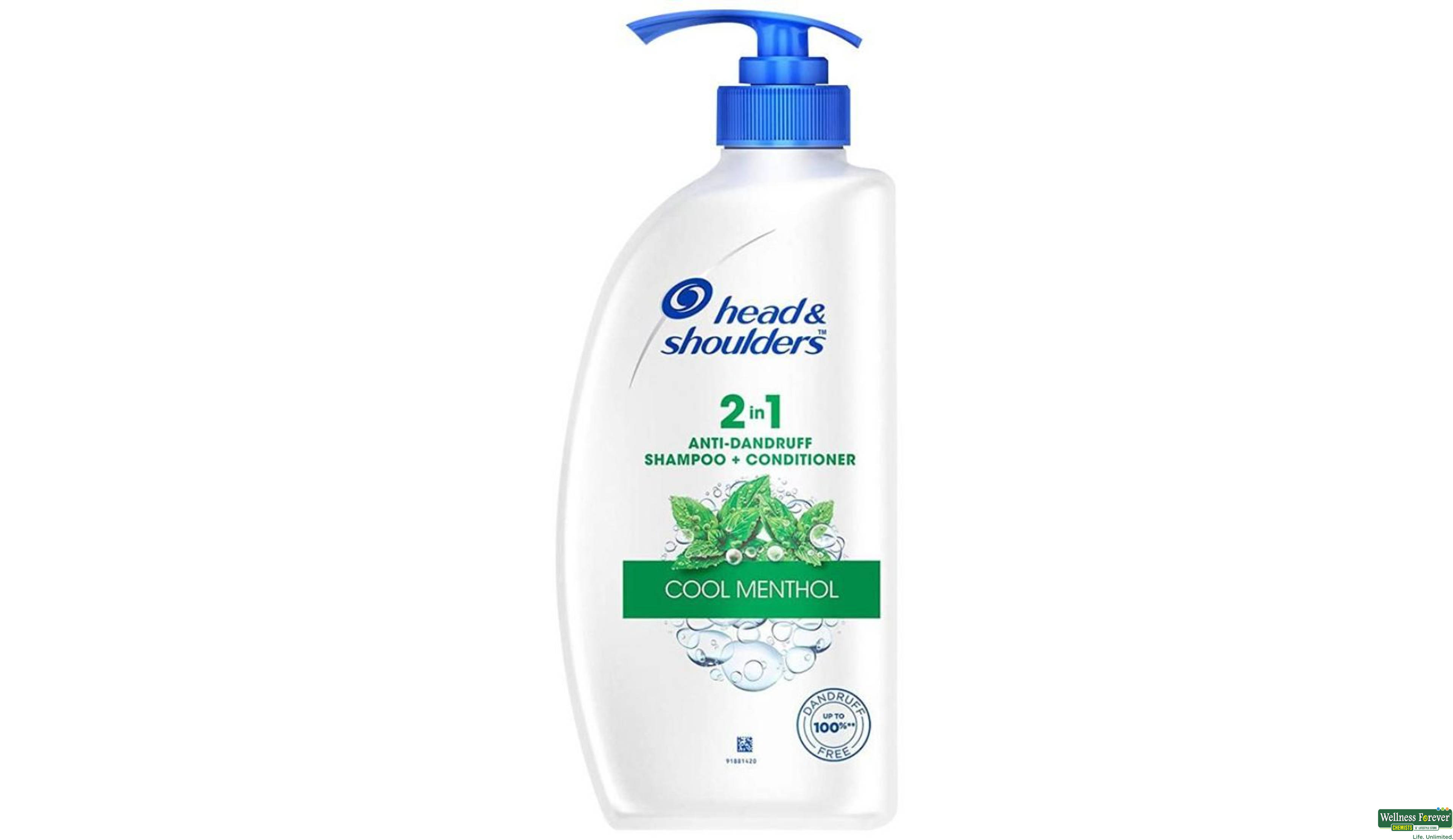 HEAD & SHOULDERS SHAM COOL MENTHOL 650ML- 1, 650ML, 