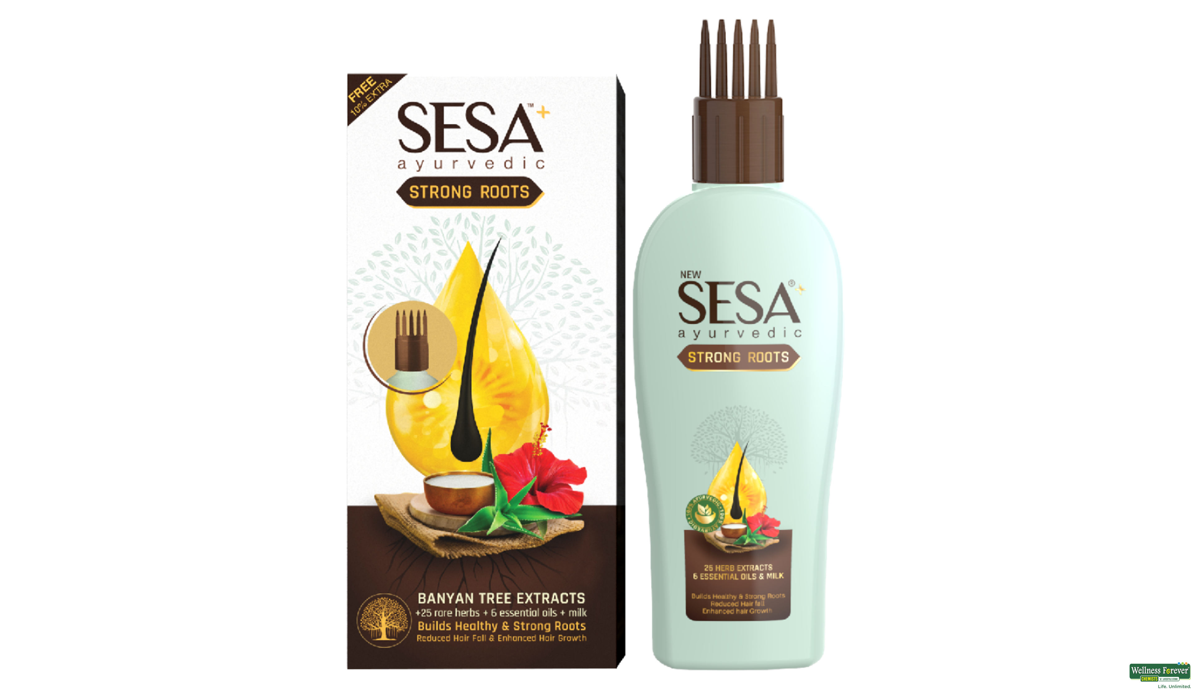 SESA HR/OIL STRONG ROOTS 110ML- 2, 110ML, null