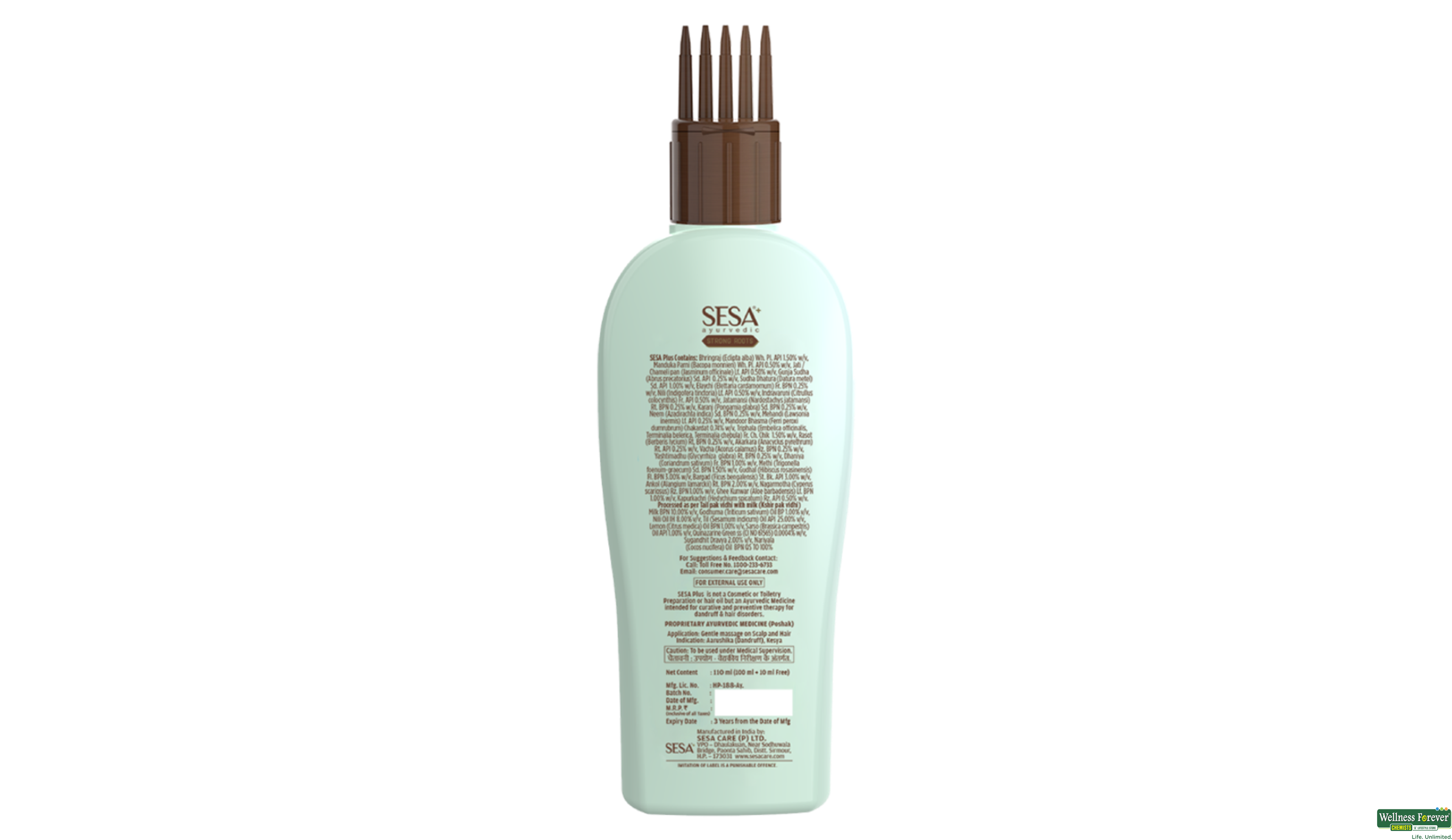 SESA HR/OIL STRONG ROOTS 110ML- 4, 110ML, null