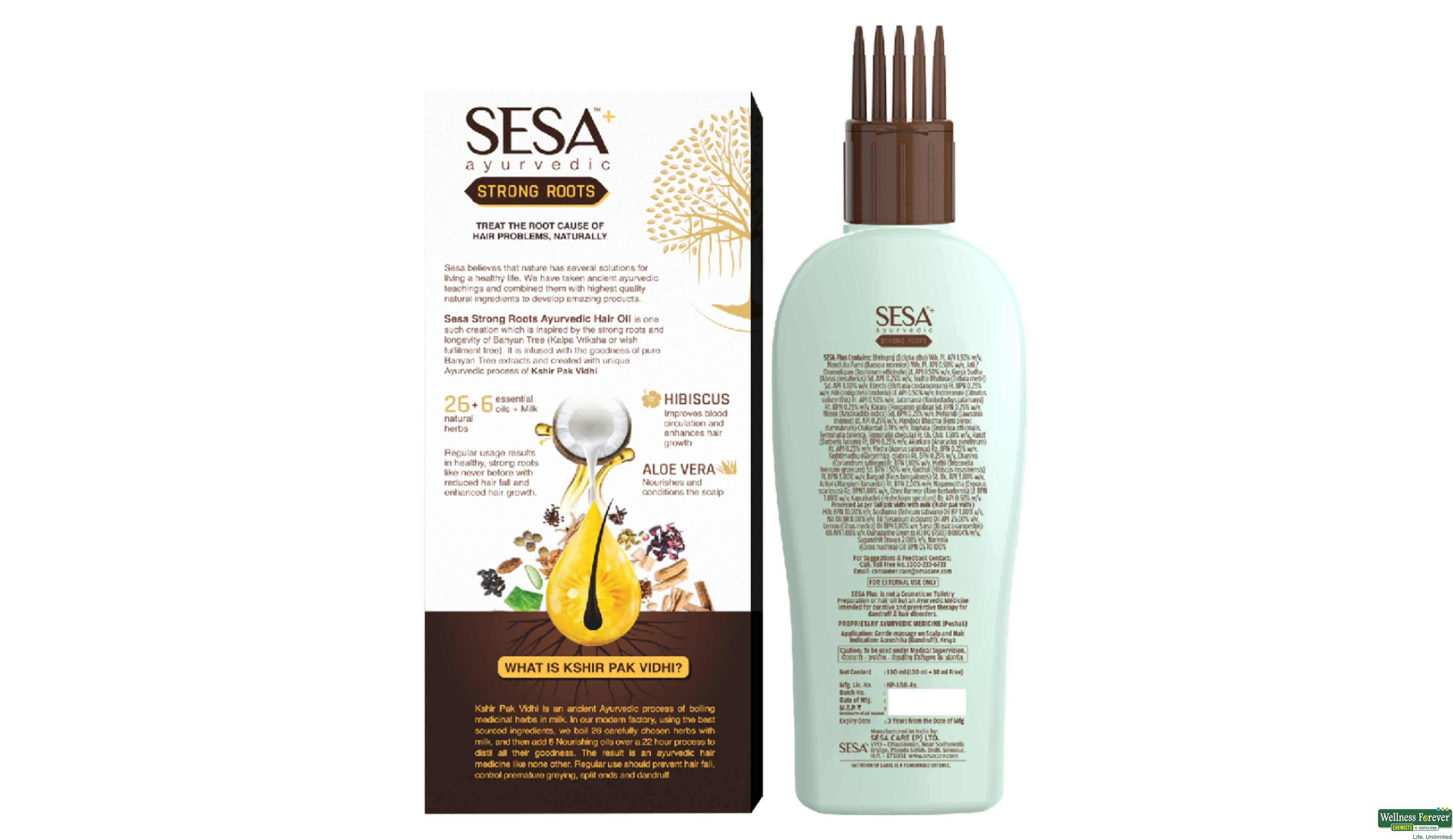 SESA HR/OIL STRONG ROOTS 110ML- 5, 110ML, null