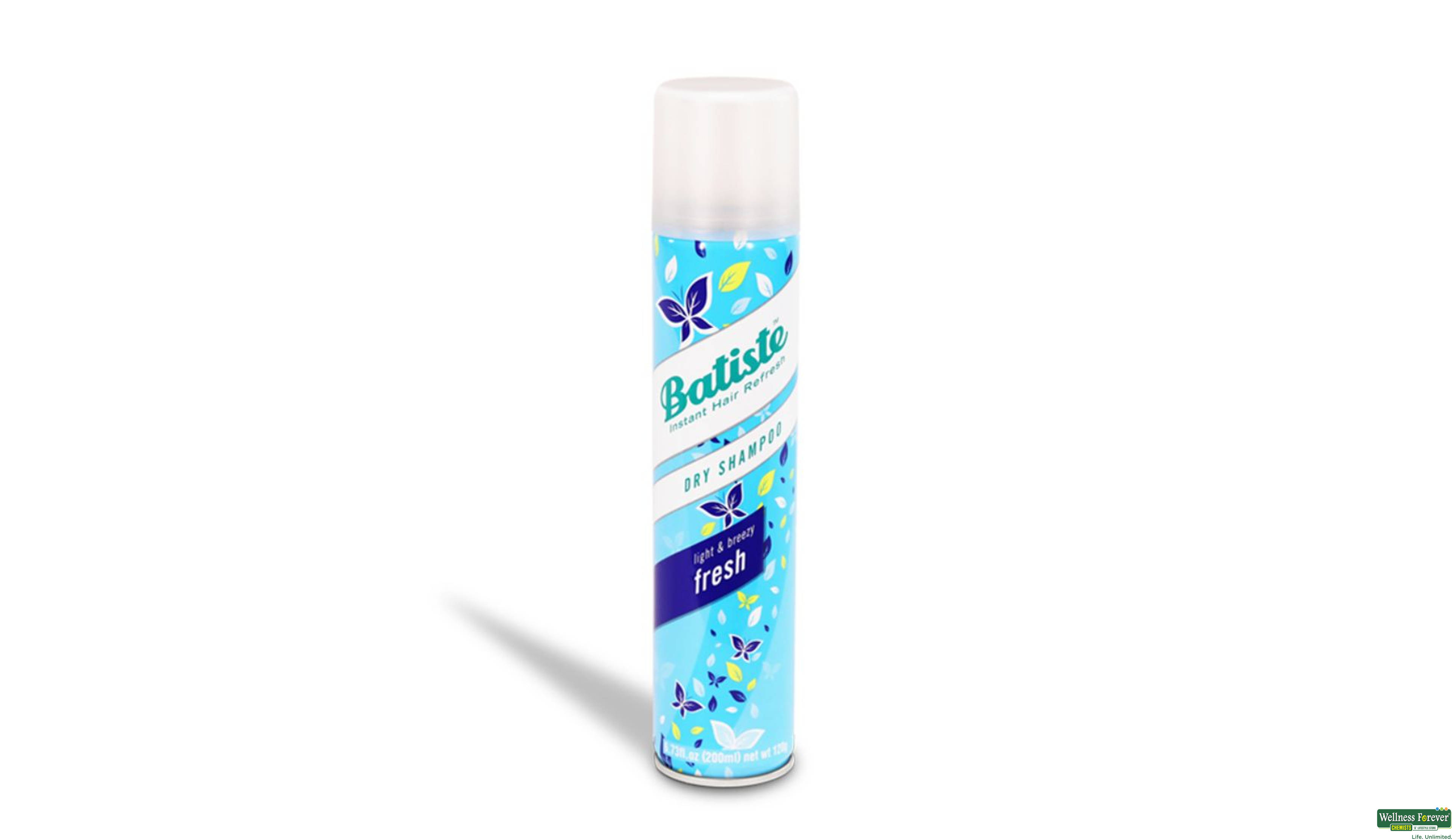 BATISTE DRY/SHMP INSTANT HAIR REFRESH 200ML- 1, 200ML, 