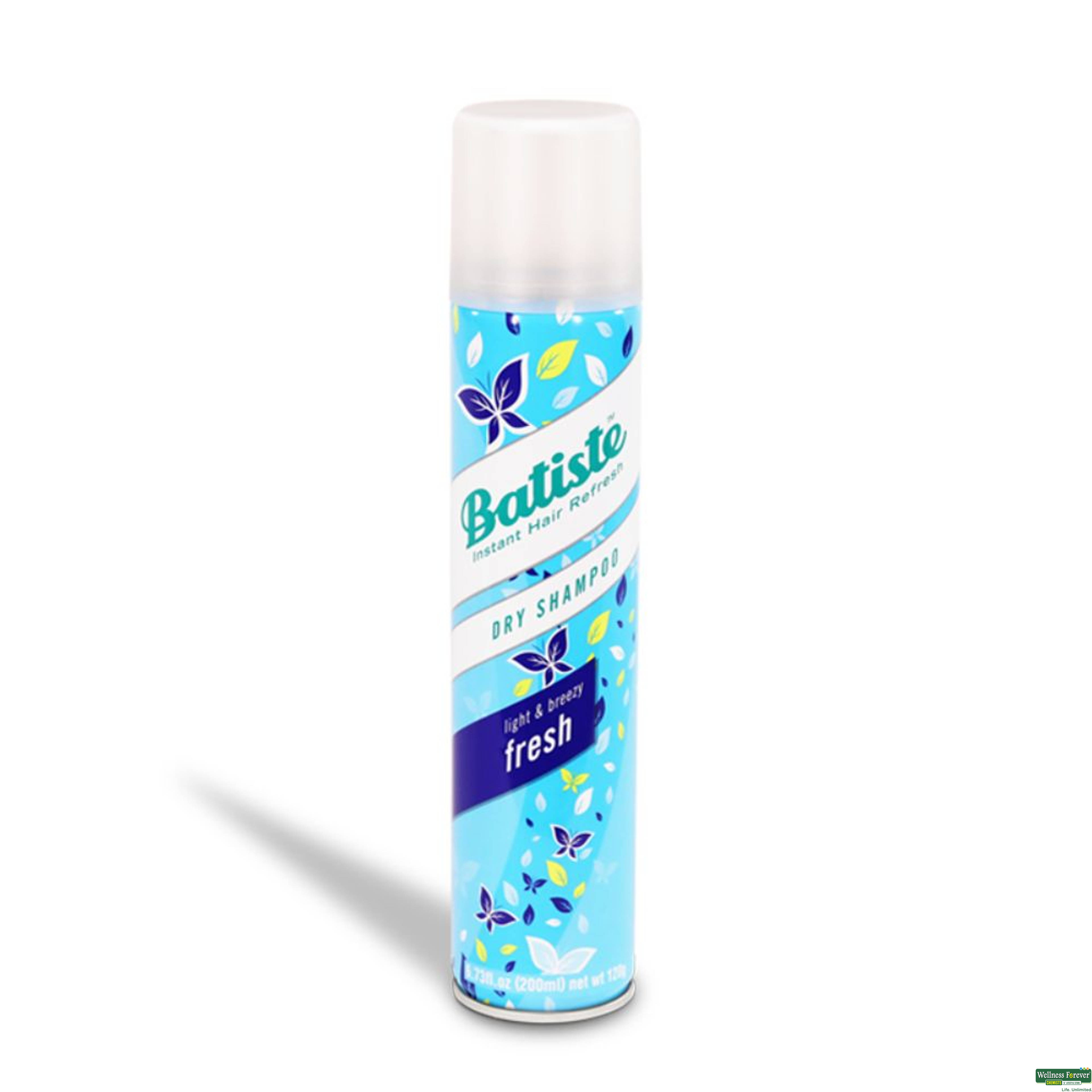 Batiste Dry Shampoo Instant Hair Refresh Clean & Classic Original, 200 ml-image