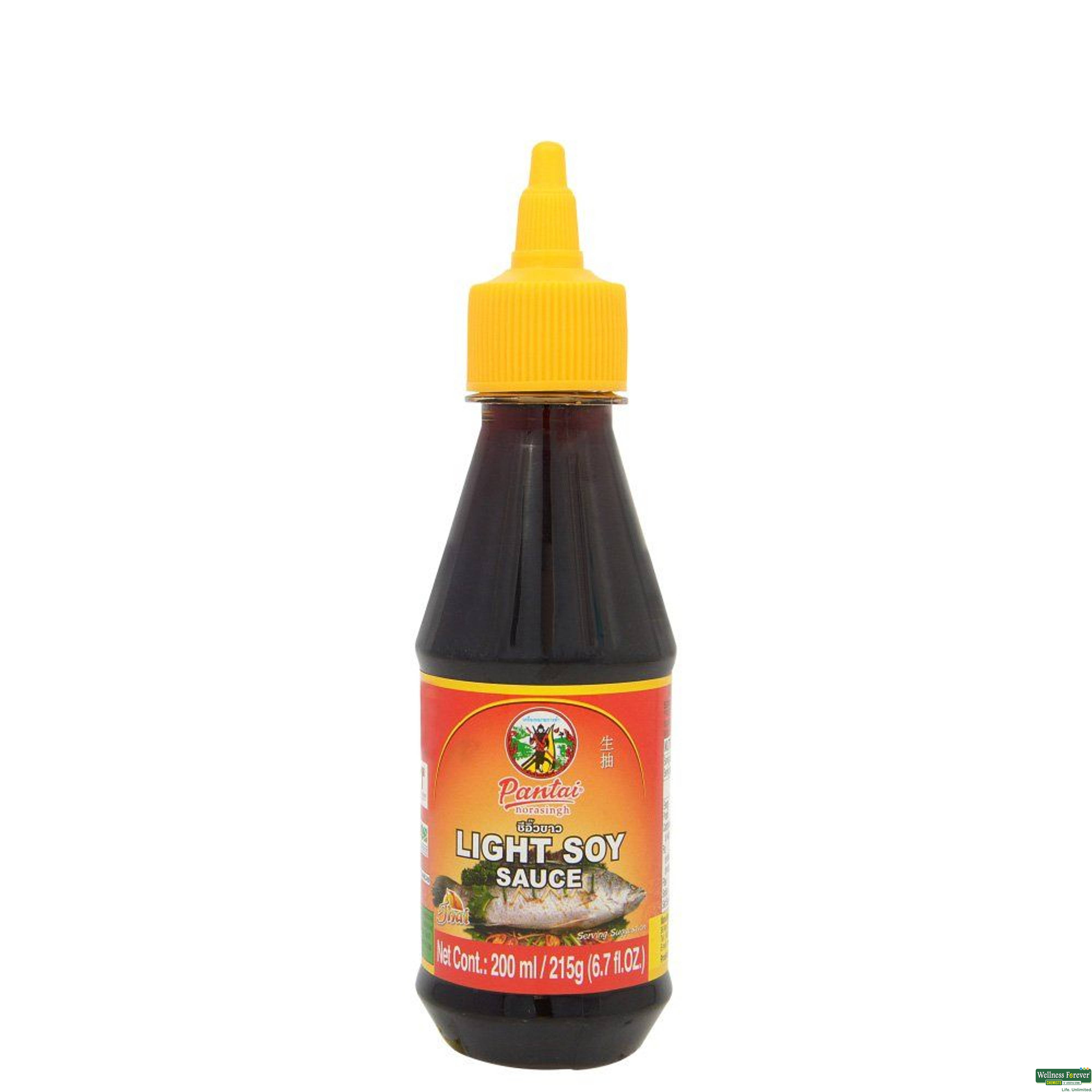 PANTAI LIGHT SOY SAUCE 215GM-image