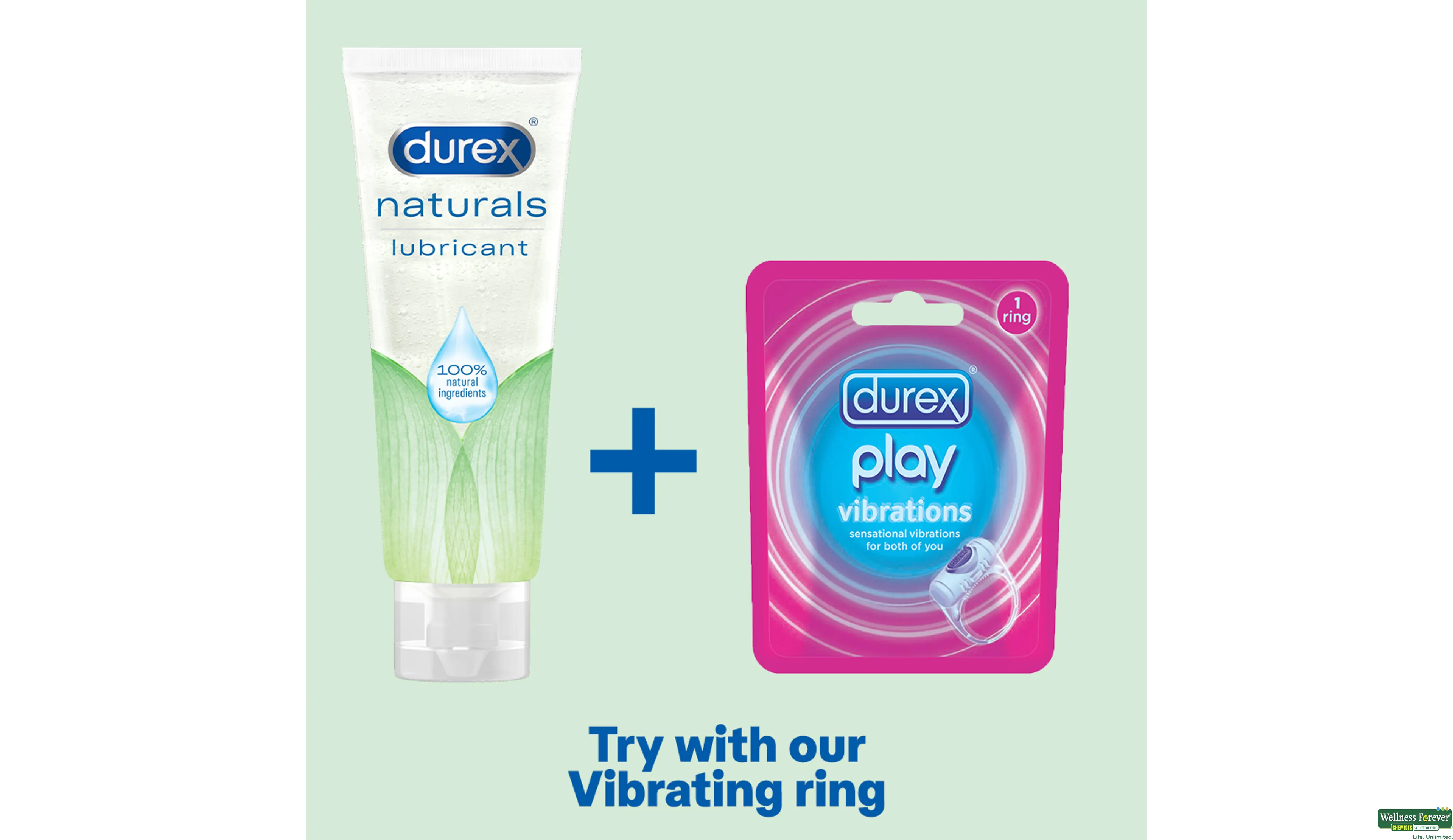 DUREX LUBES NATURALS WATERBASED 100ML- 4, 100ML, 