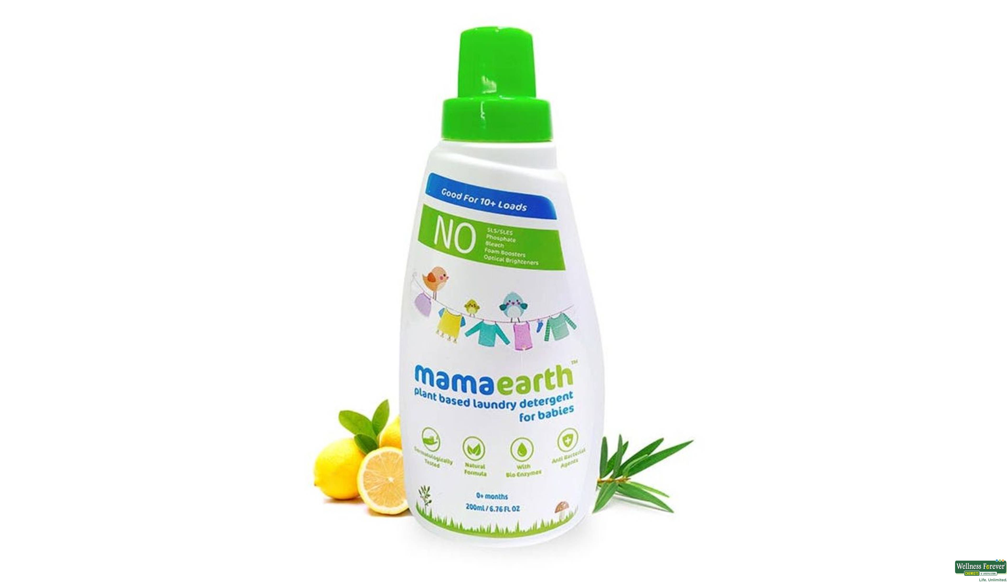 MAMAEARTH DETER/LIQ LAUNDRY 200ML- 1, 200ML, 