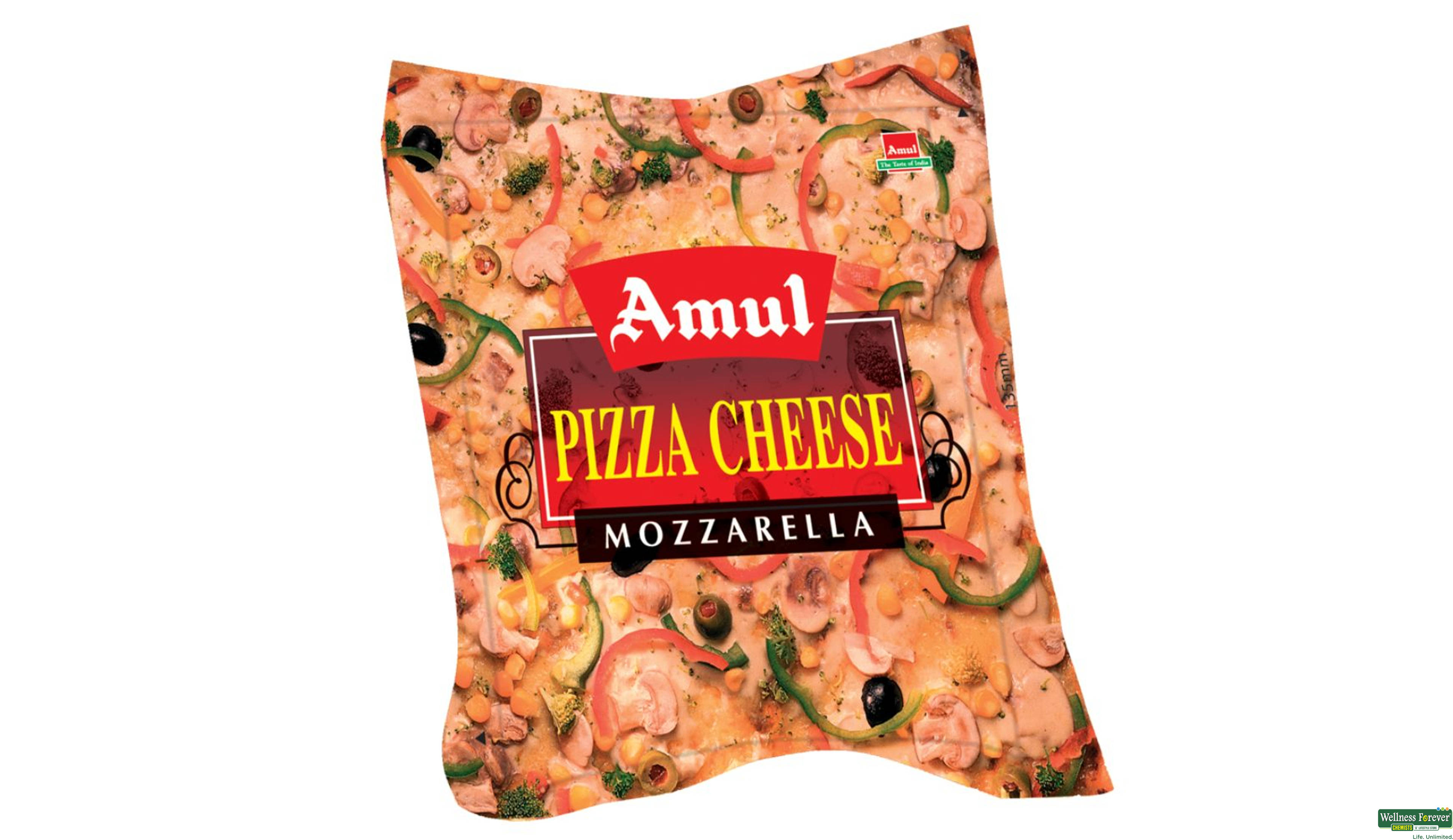 AMUL PIZZA CHEESE MOZZARELLA 200GM- 1, 200GM, 