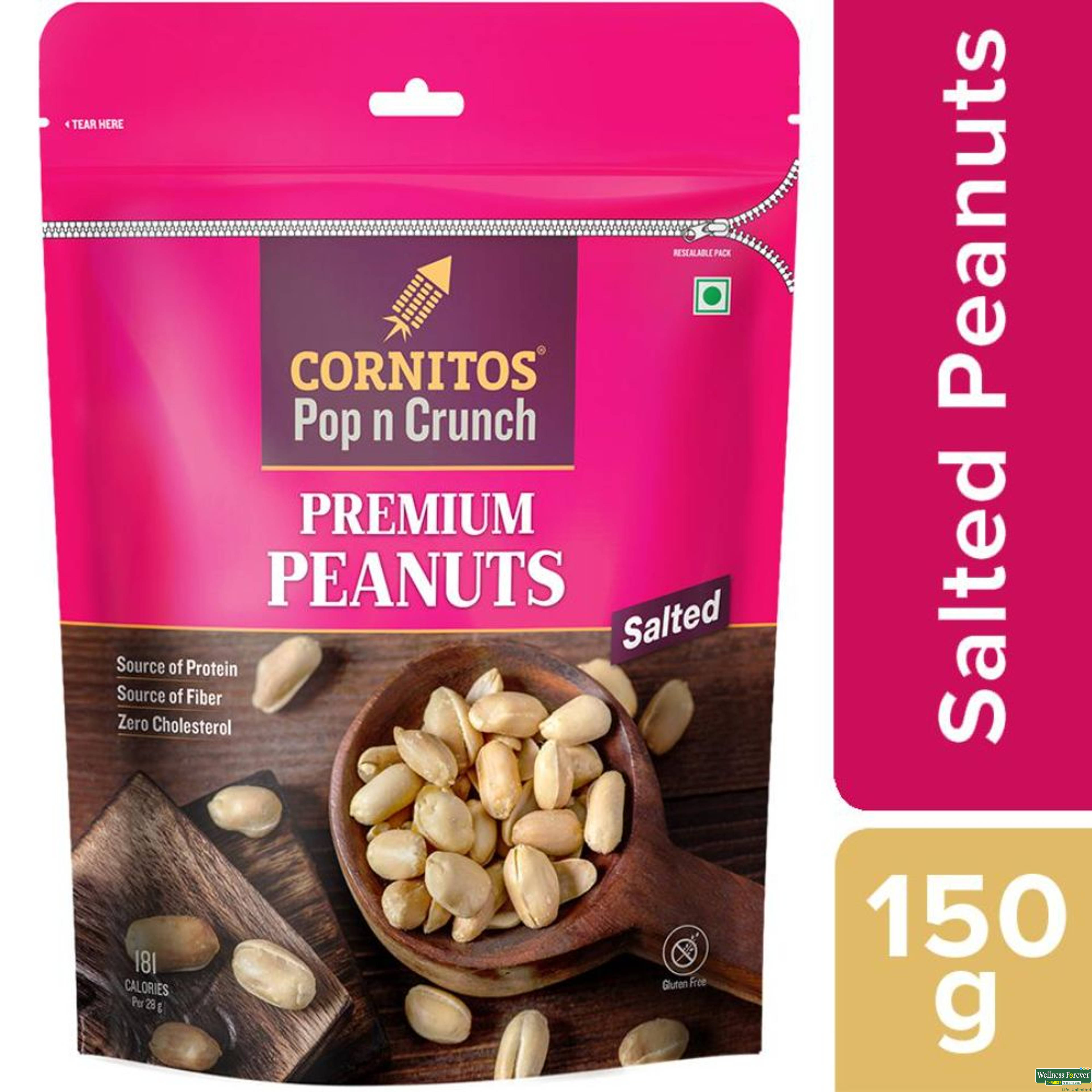 Cornitos Pop n Crunch Premium Salted Peanuts, 150 g-image
