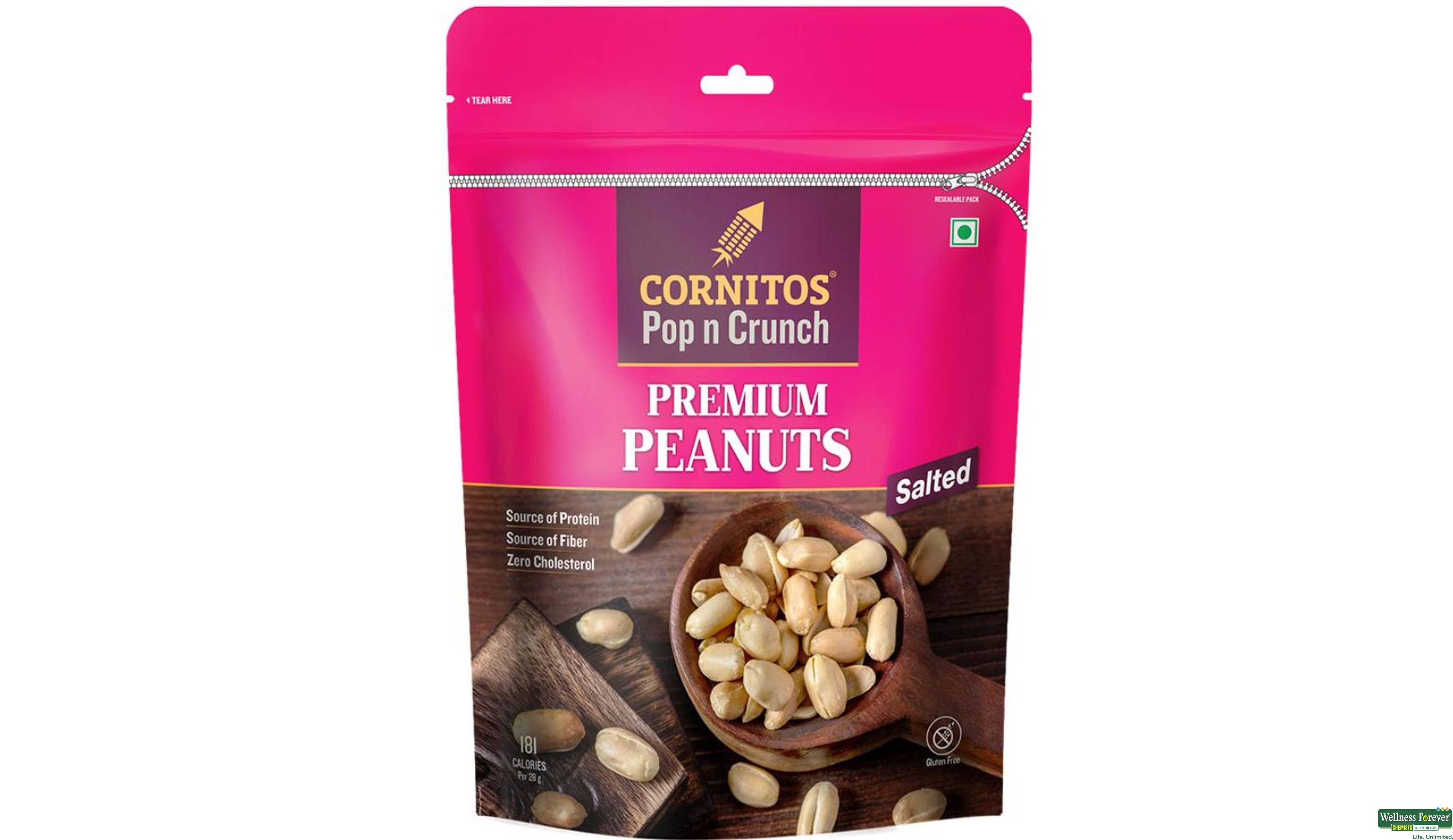 CORNITOS POP N CRUNCH PREMIUM PEANUTS 150GM- 2, 150GM, 