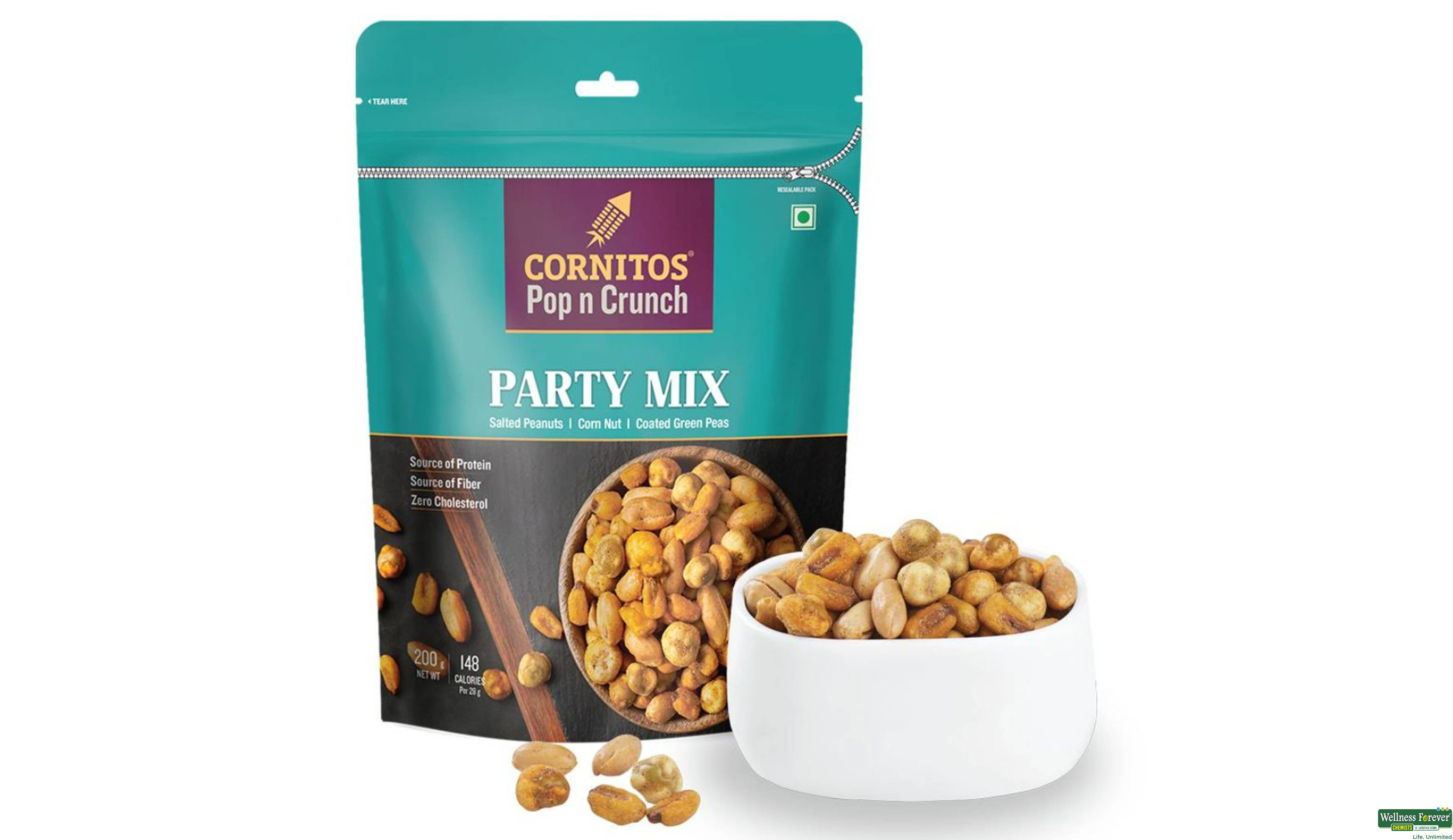 CORNITOS POP N CRUNCH PARTY PACK 180GM- 6, 180GM, 