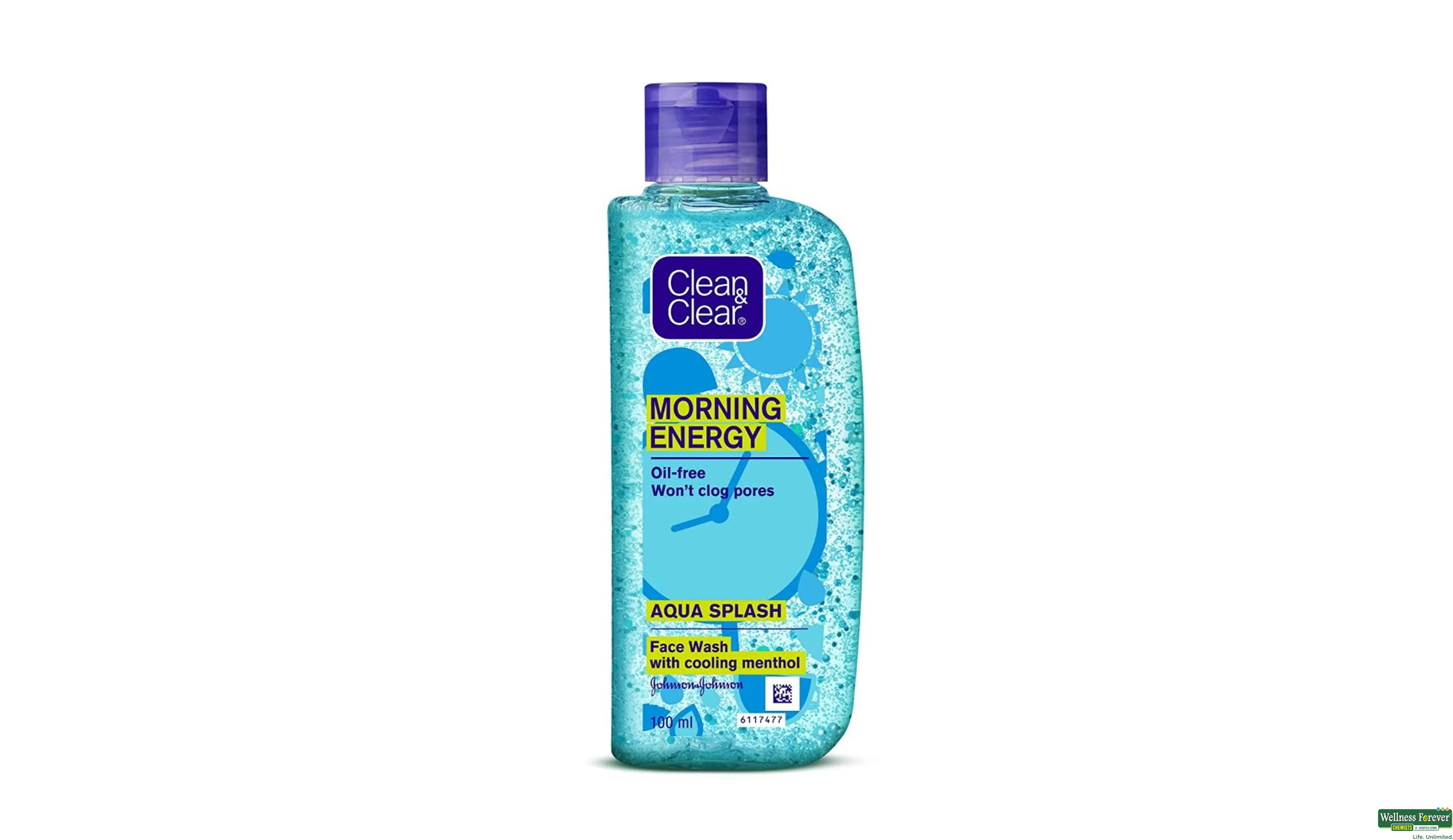 Buy Clean & Clear Face Wash Morning Energy Aqua Splash, 100 ml
