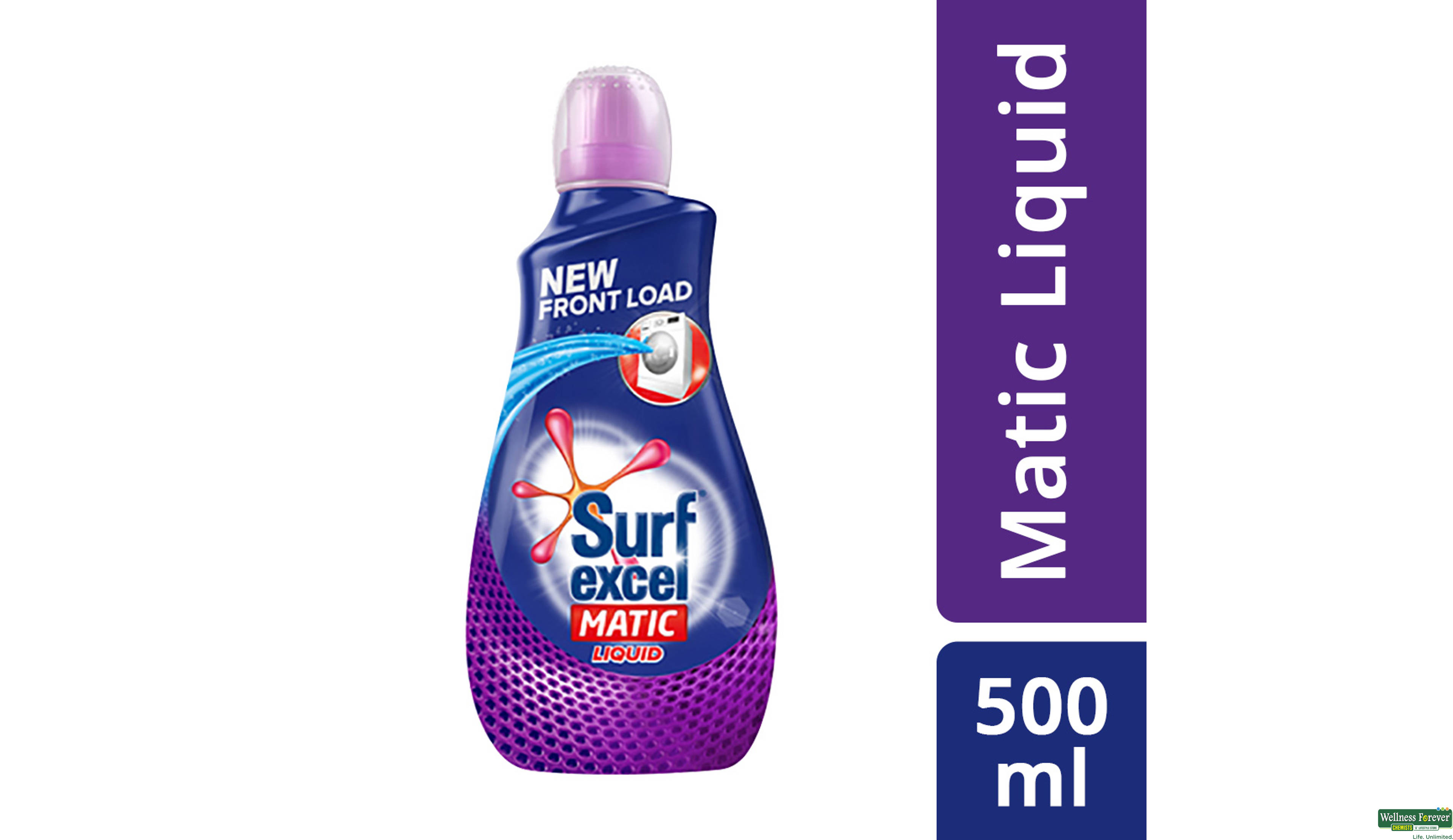 SURF EXCEL FROND LOAD MATIC LIQ 500ML- 1, 500ML, 