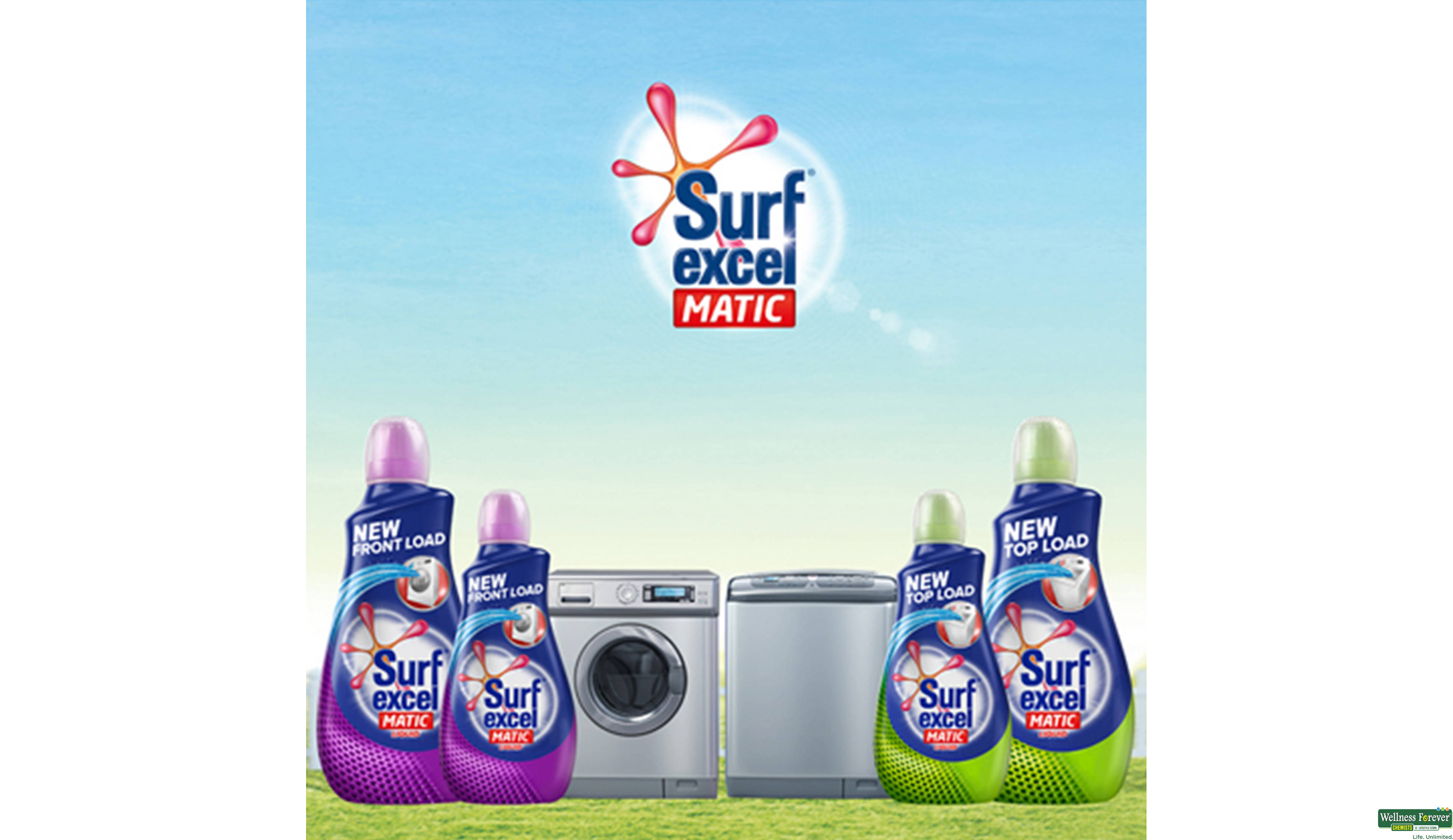 SURF EXCEL LIQ TOP LOAD D/MATIC 500ML- 7, 500ML, 