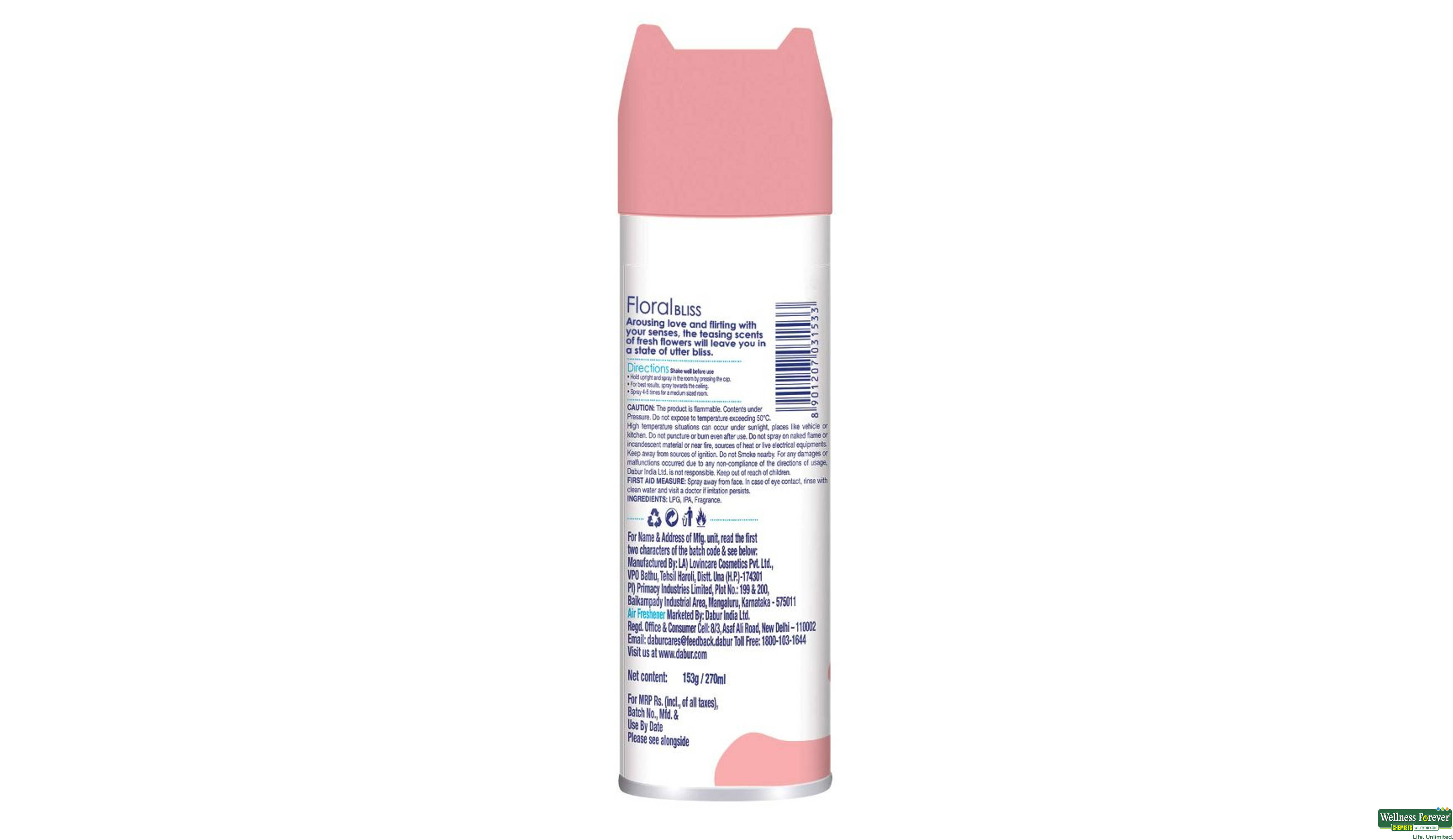 ODONIL R/FR FLORAL BLISS 270ML- 2, 270ML, 