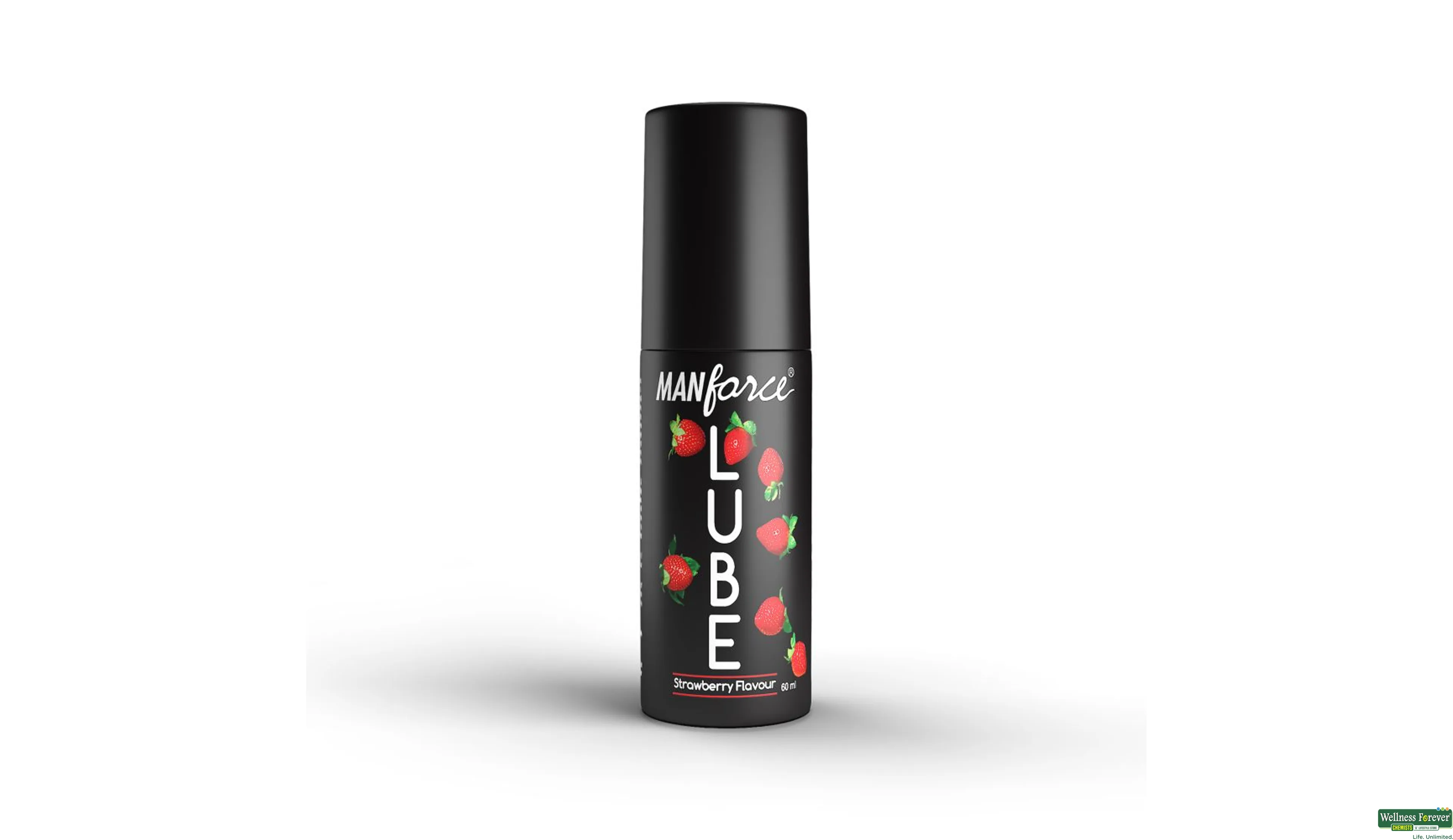 Strawberry flavour body spray top
