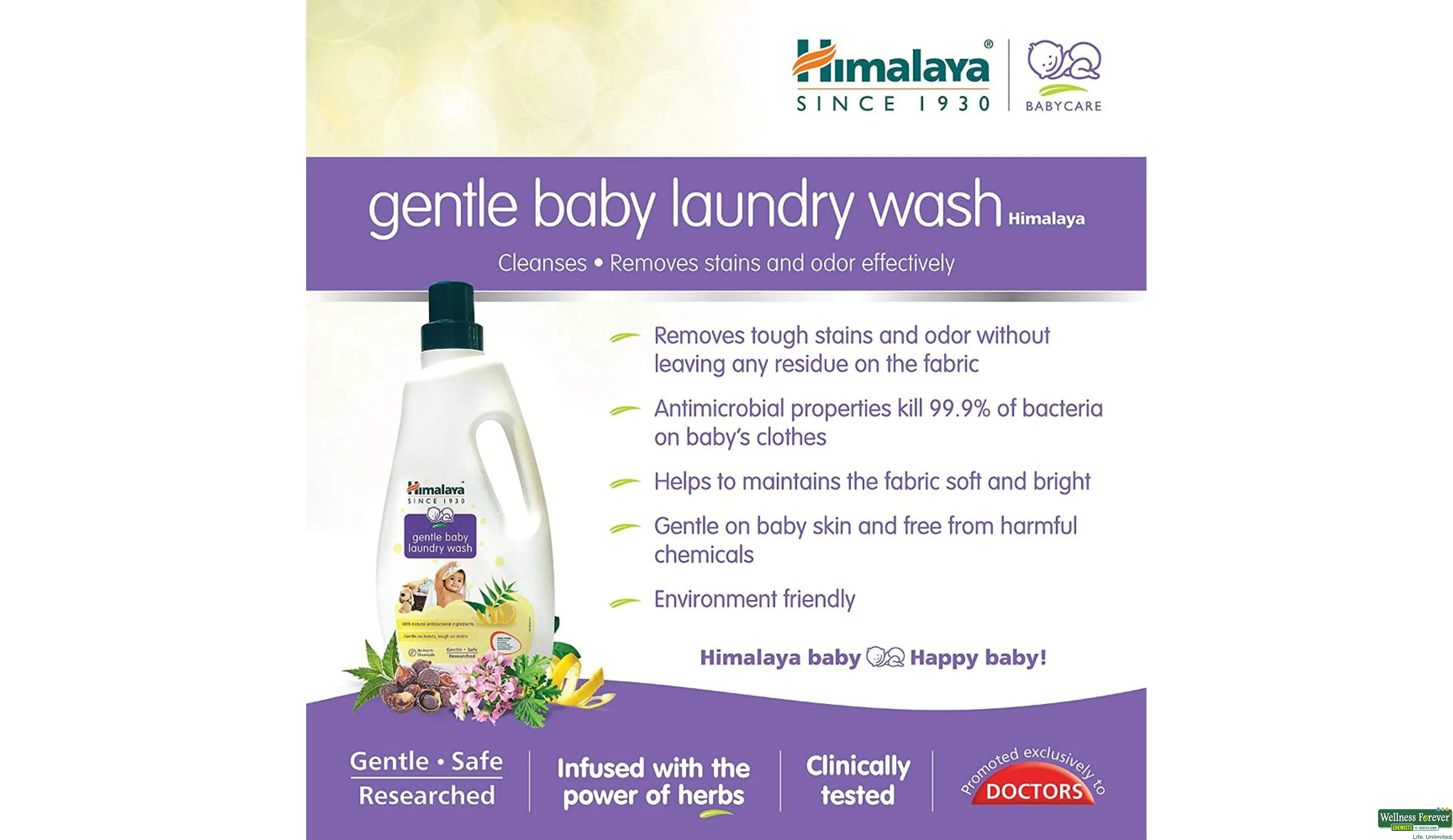 Buy Himalaya Gentle Baby Laundry Wash 500 ml Online at Best