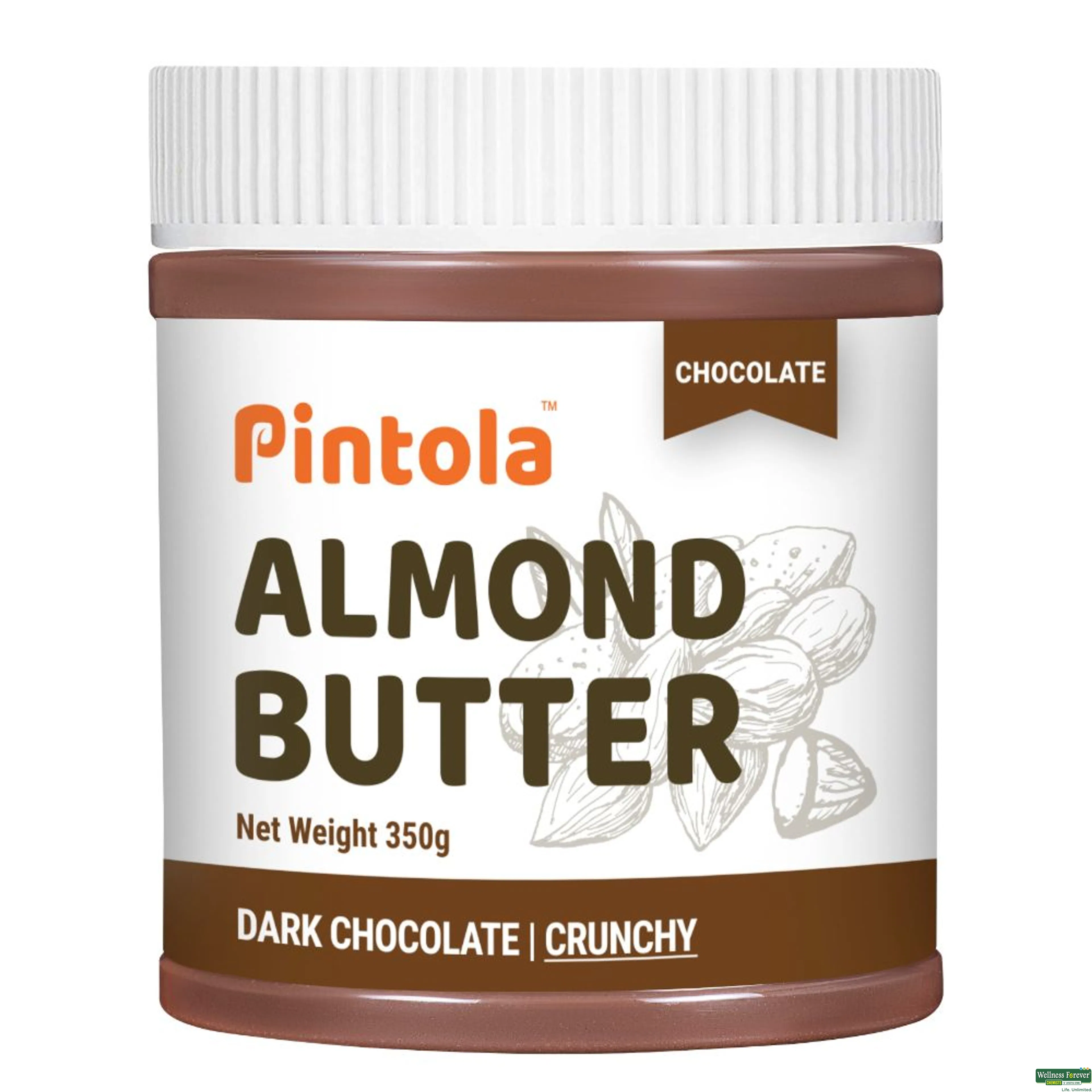 PINTOLA NUT/BTR ALMOND CHOCO CRUNCHY 350GM-image