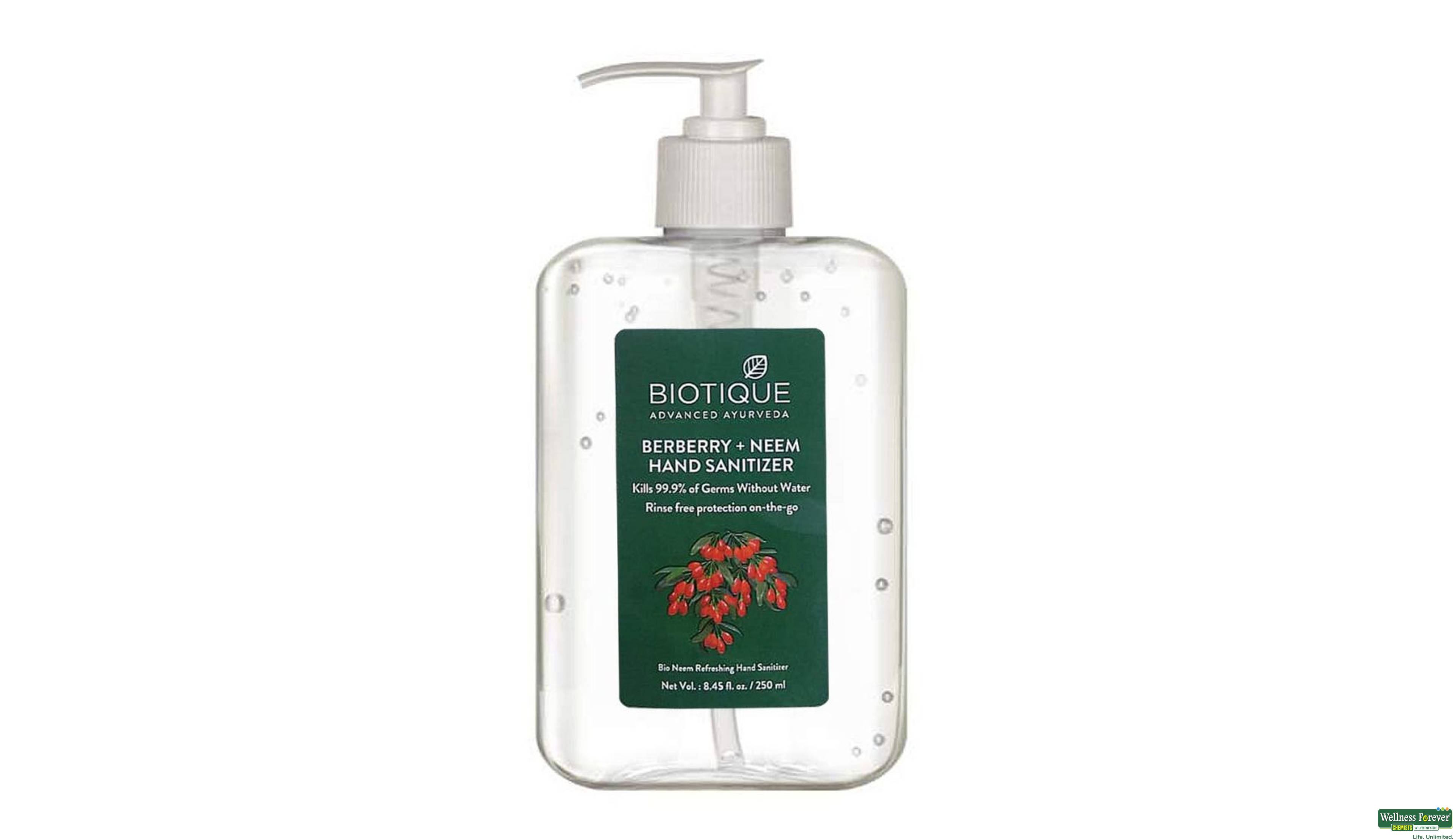 BIOT H/WASH NEEM BERBERRY 200ML- 1, 200ML, 