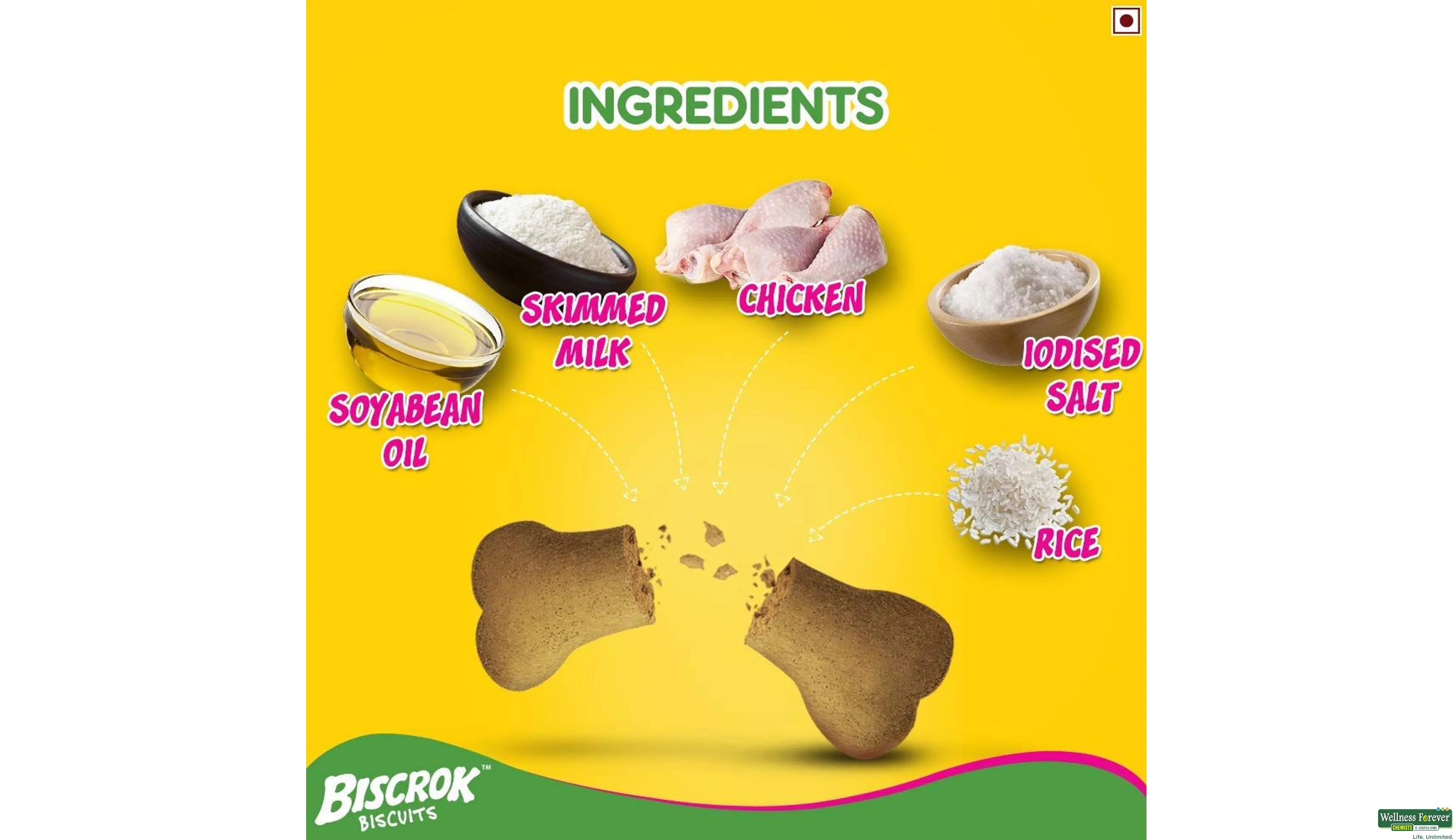 Biscrok milky biscuits online